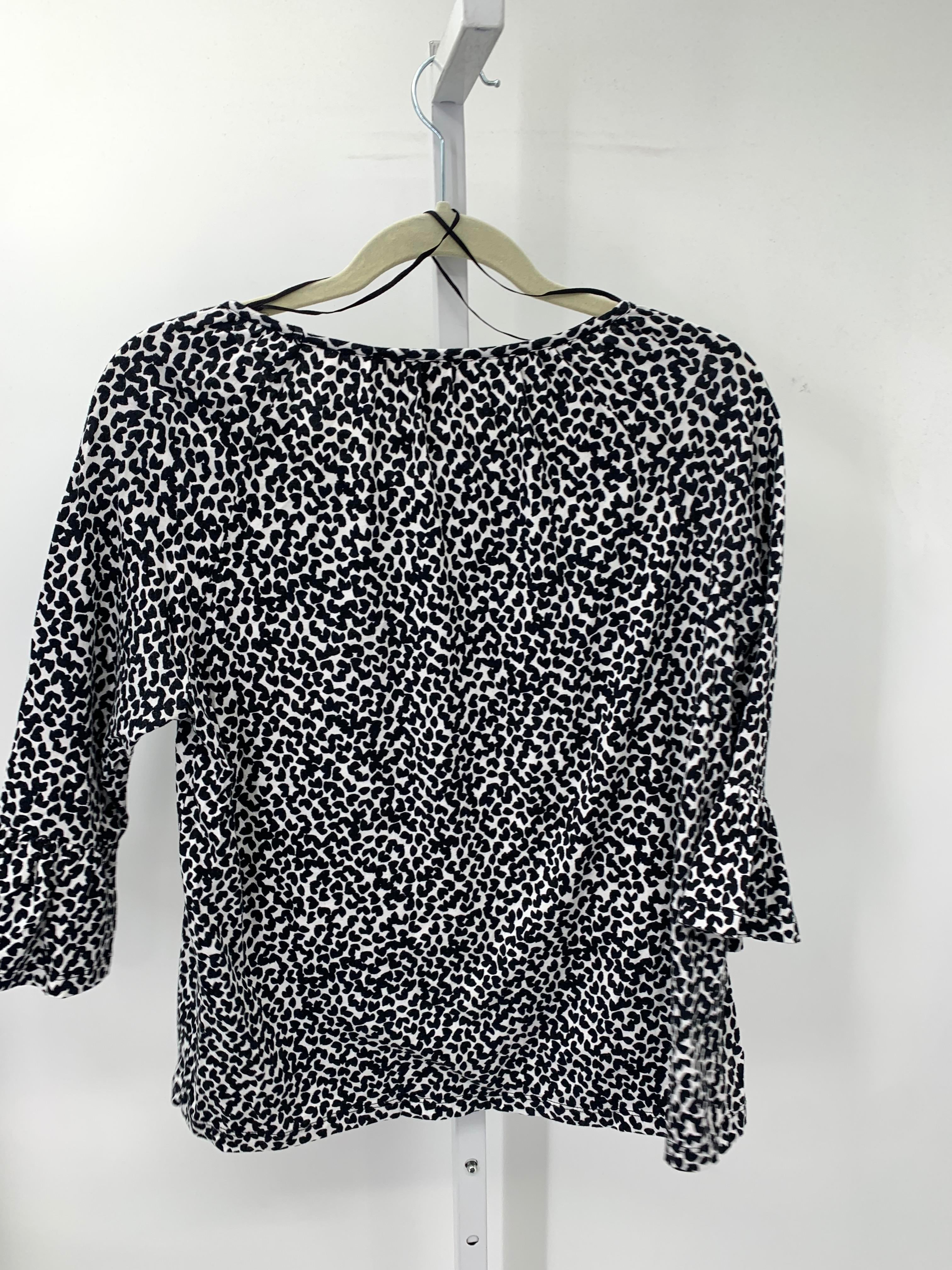 Michael Kors Size Small Misses 3/4 Sleeve Shirt