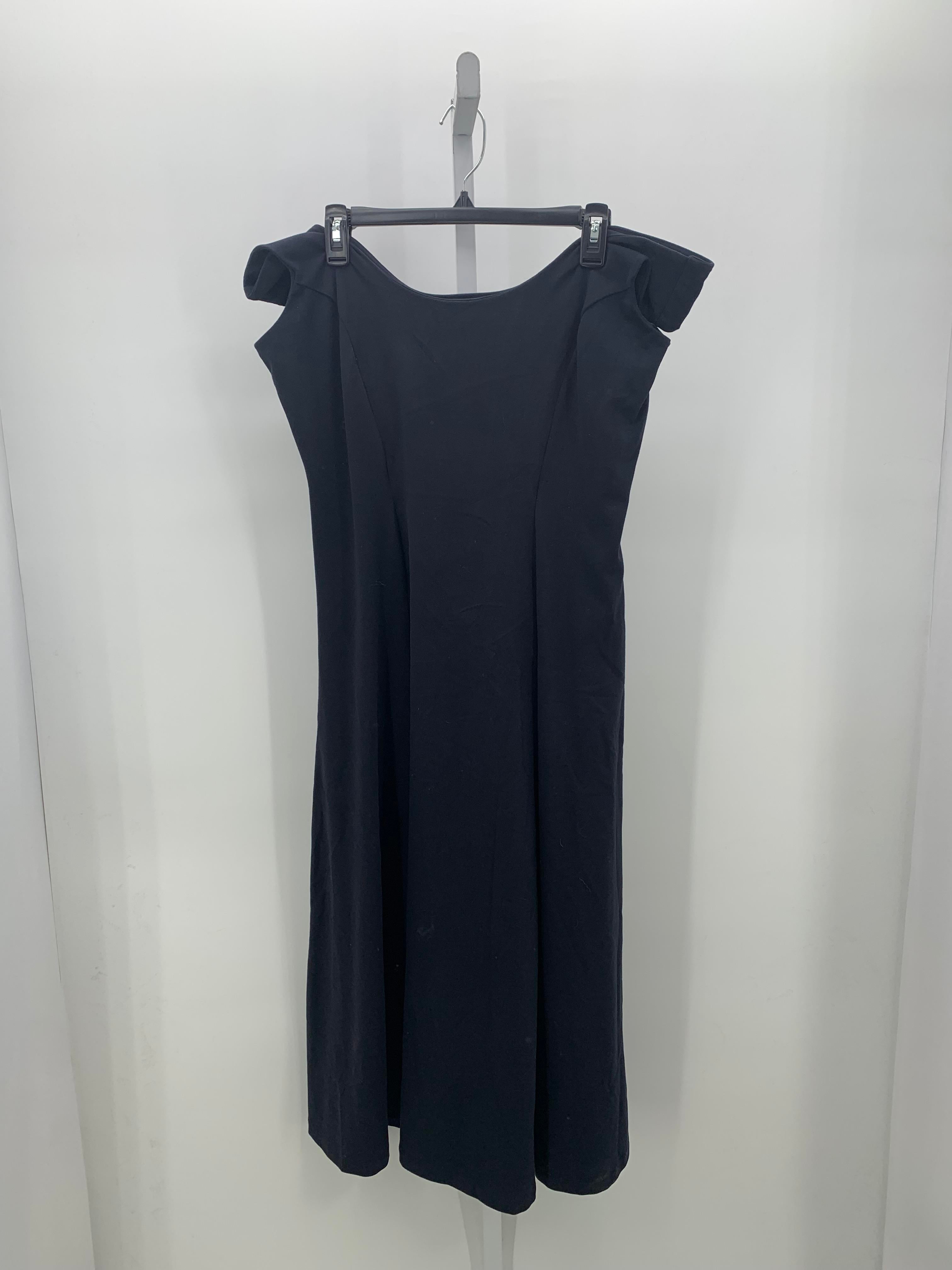 Lands End Size Large Petite Petite Short Sleeve Dress
