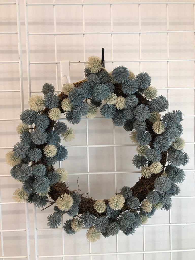 BLUE BLOSSOM HEAD WREATH.