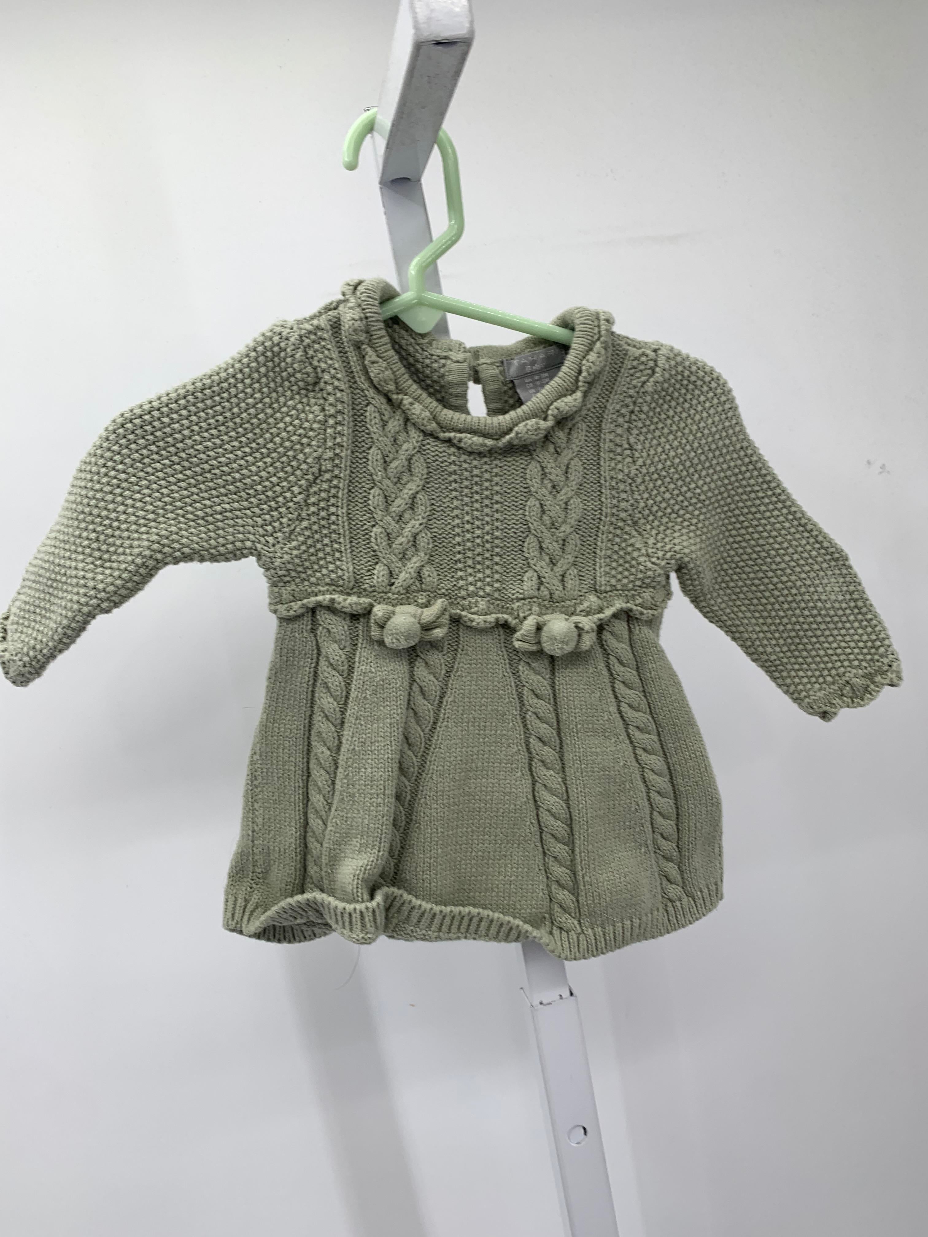 Tahari Size 0-3 months Girls Long Sleeve Dress