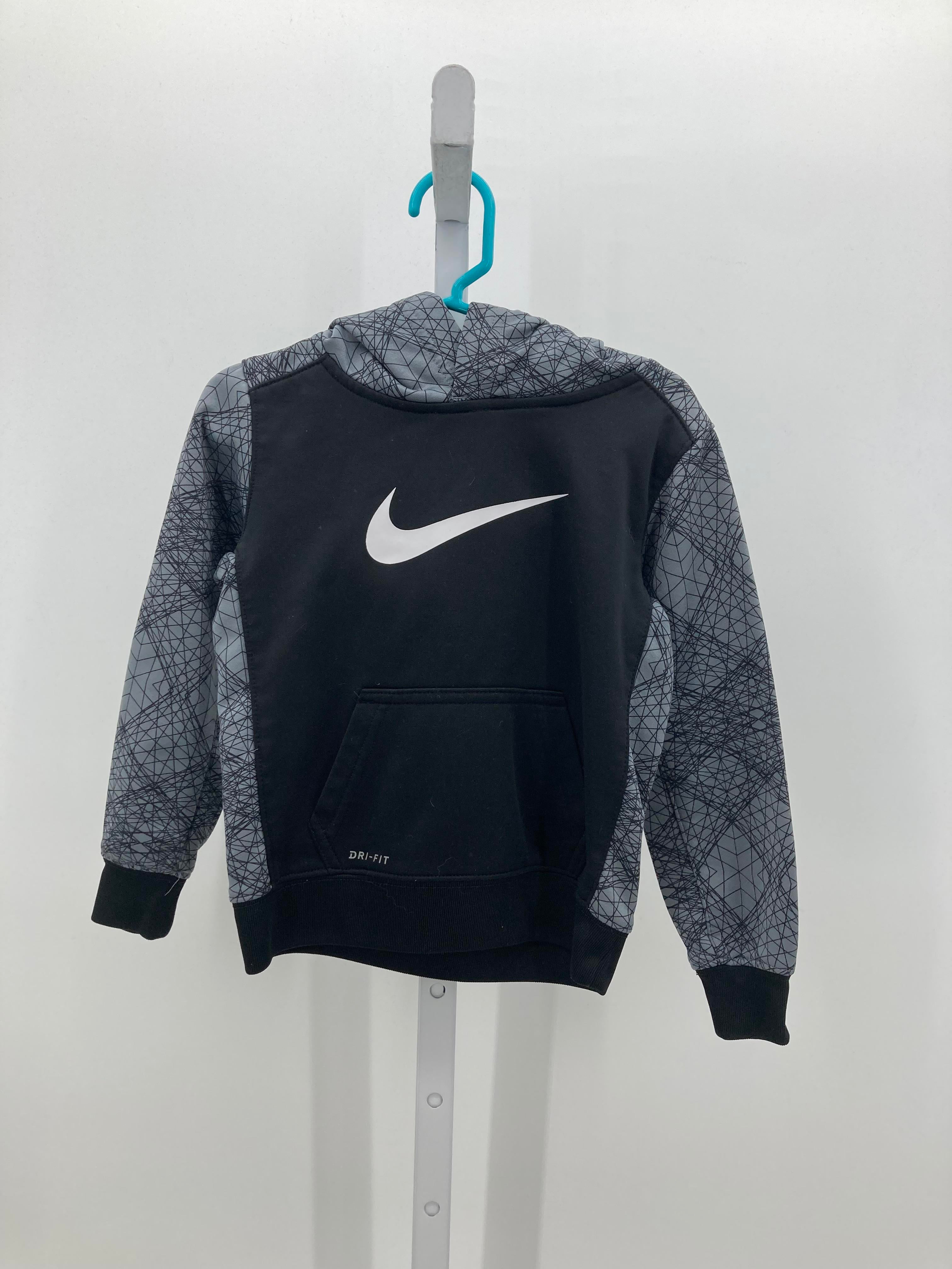 GREY HOODED KNIT