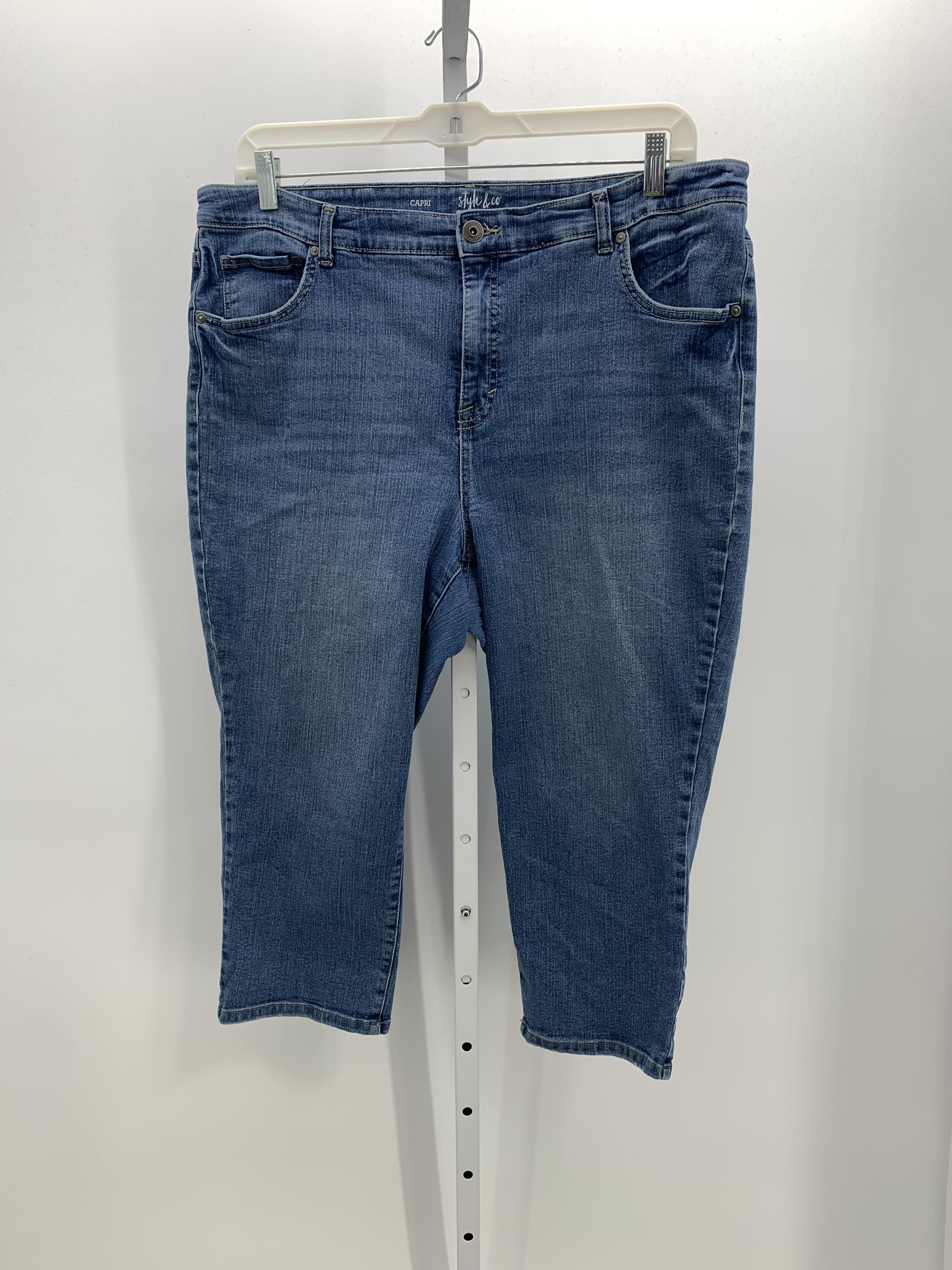 Style & Co. Size 16 W Womens Capri Pants