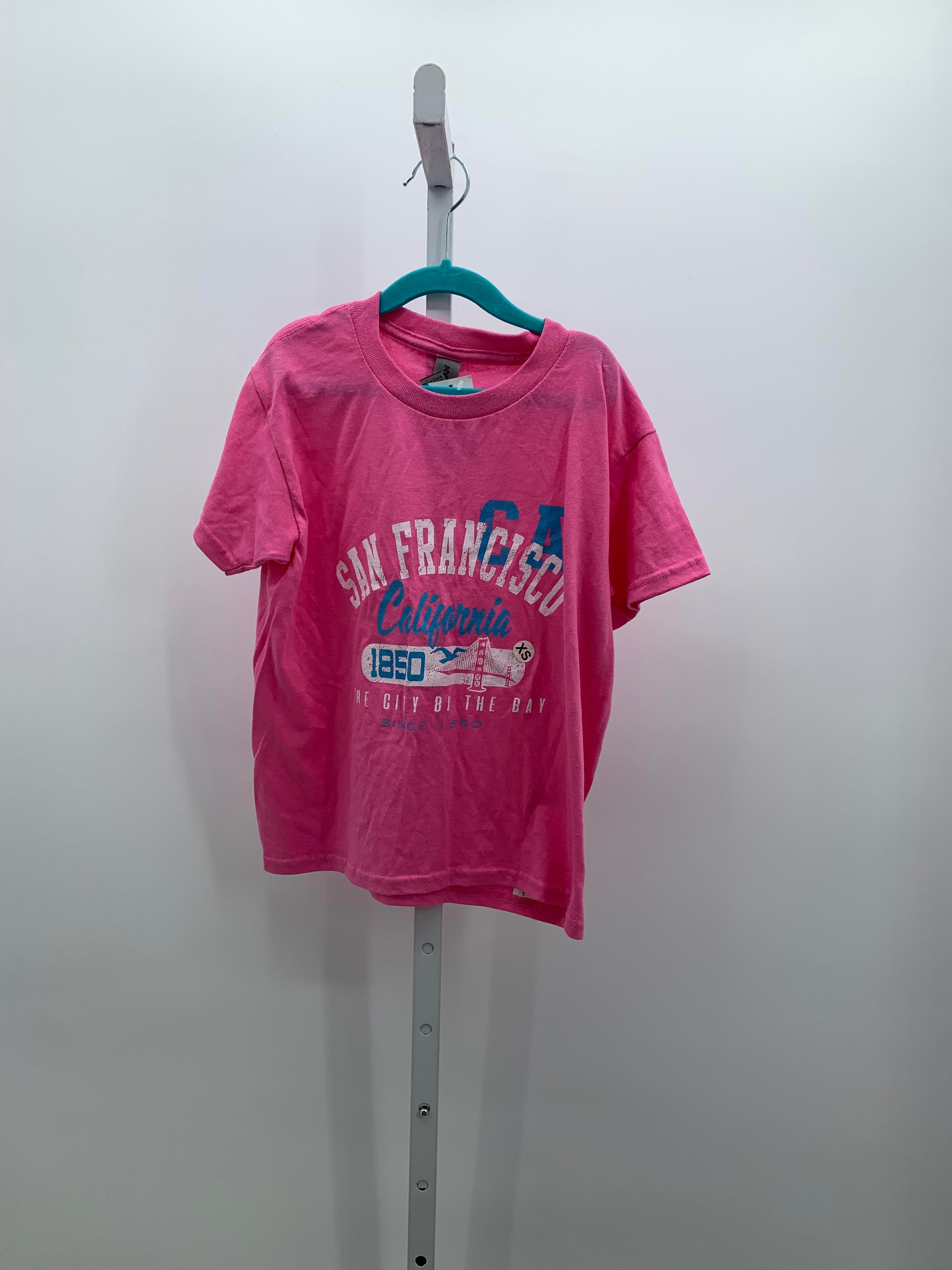 Gildan Size 5 Girls Short Sleeve Shirt