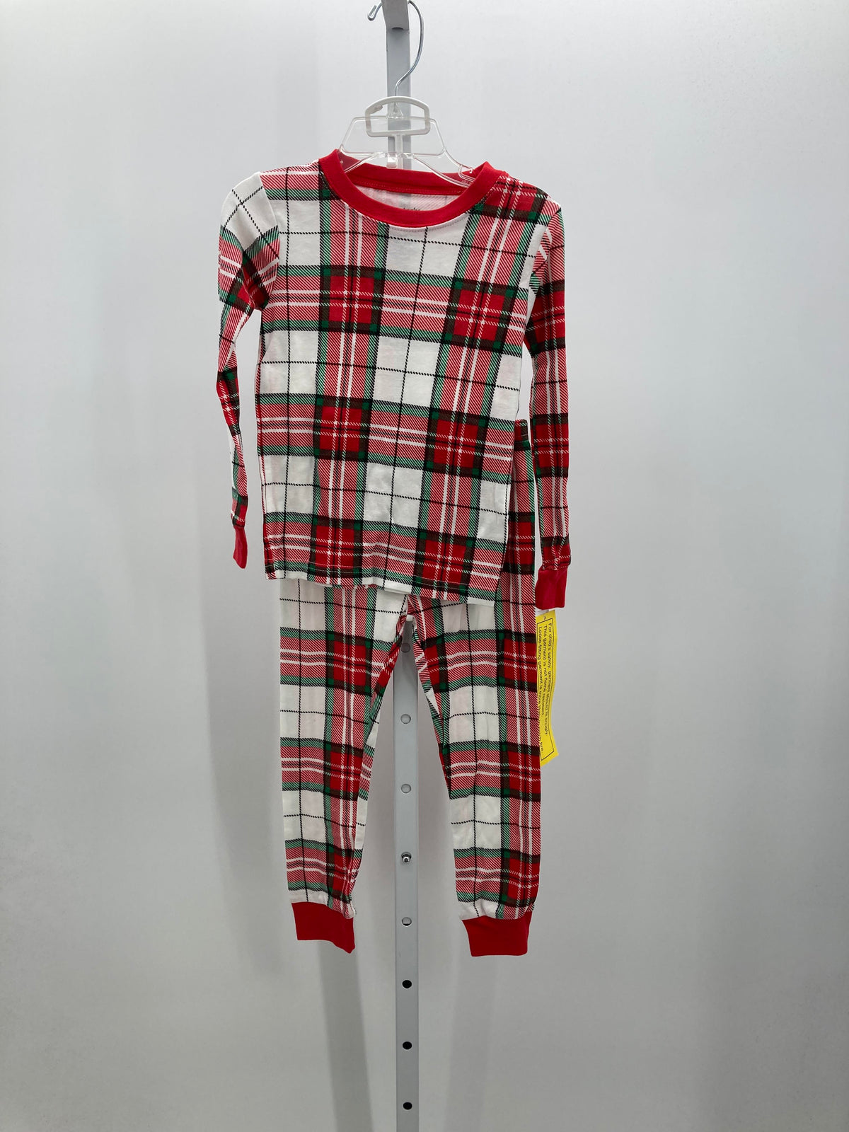 NEW WHITE GREEN PLAID