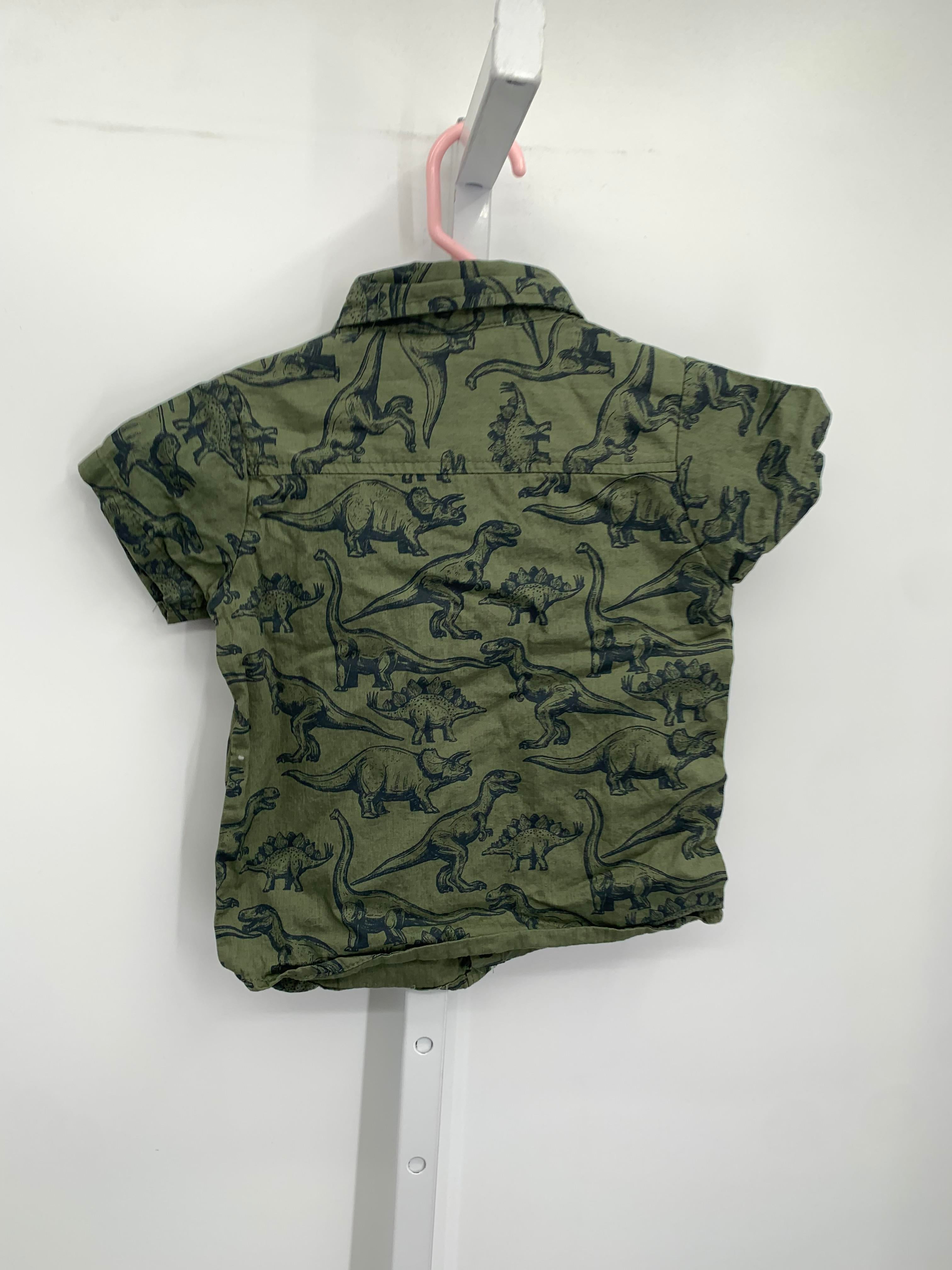 DINOSAURS BUTTON DOWN