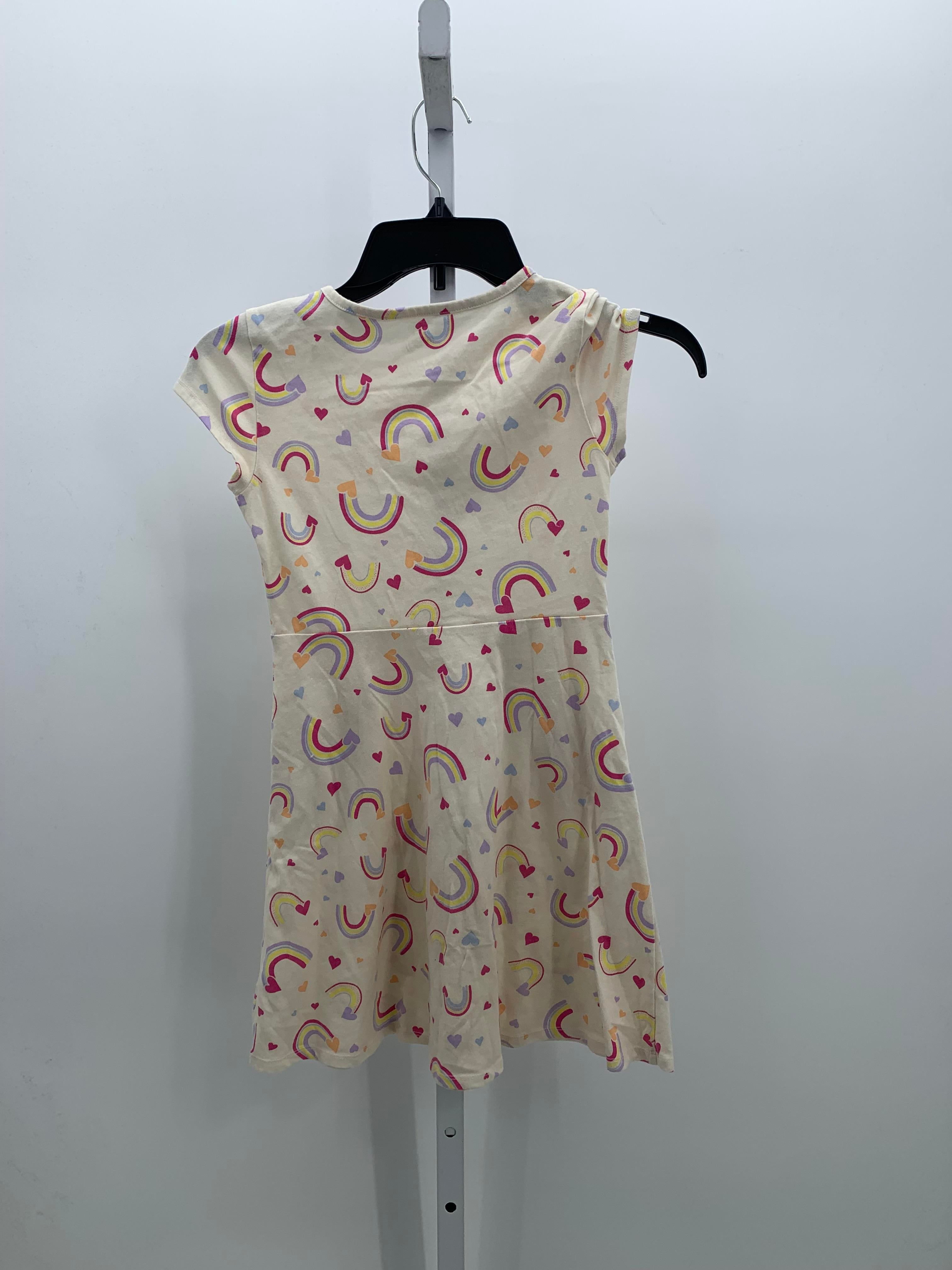 Wonder Nation Size 7-8 Girls Short Sleeve Dress