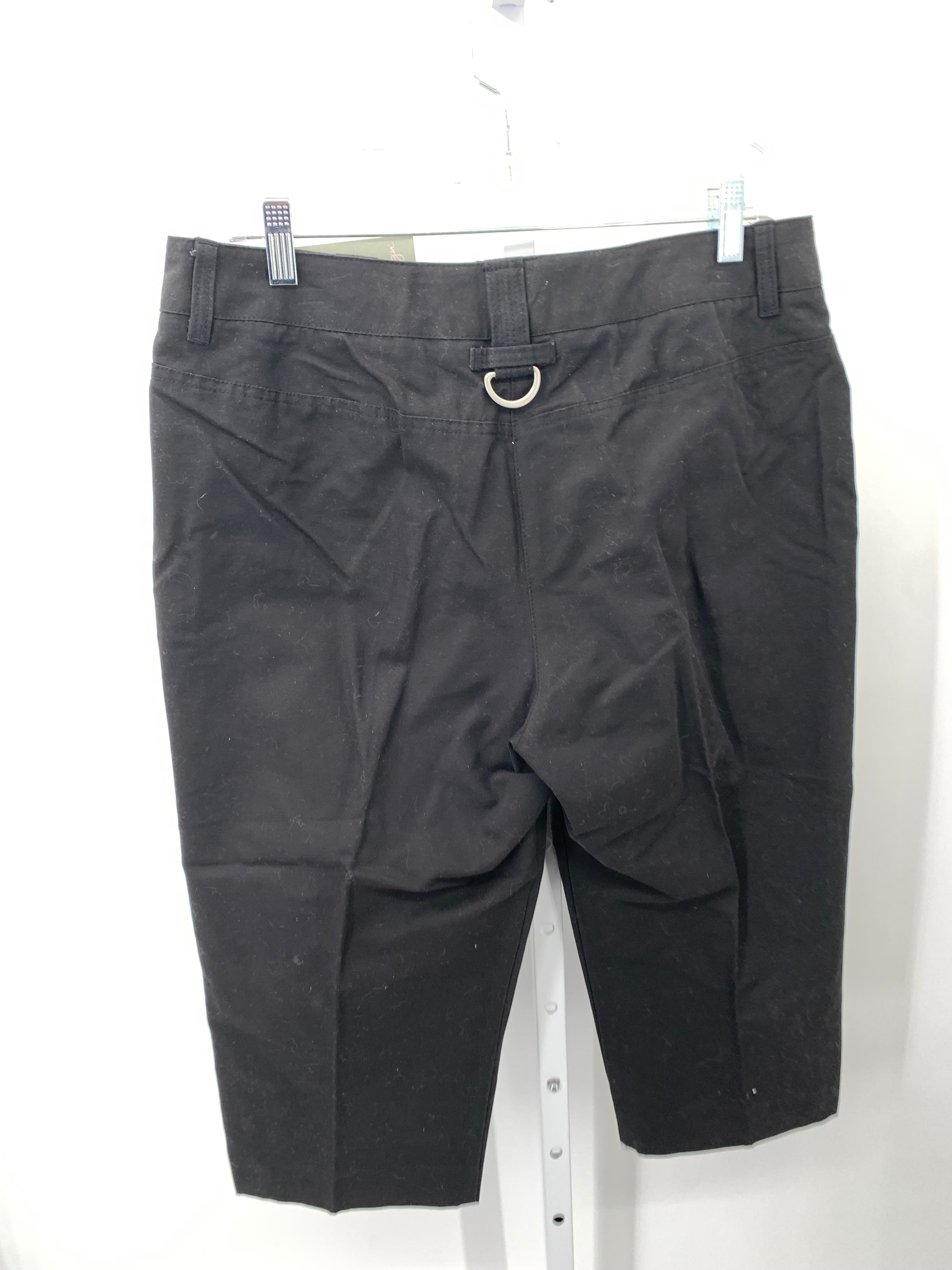 Larry Levine Size 12 Petite Petite Capri Pants