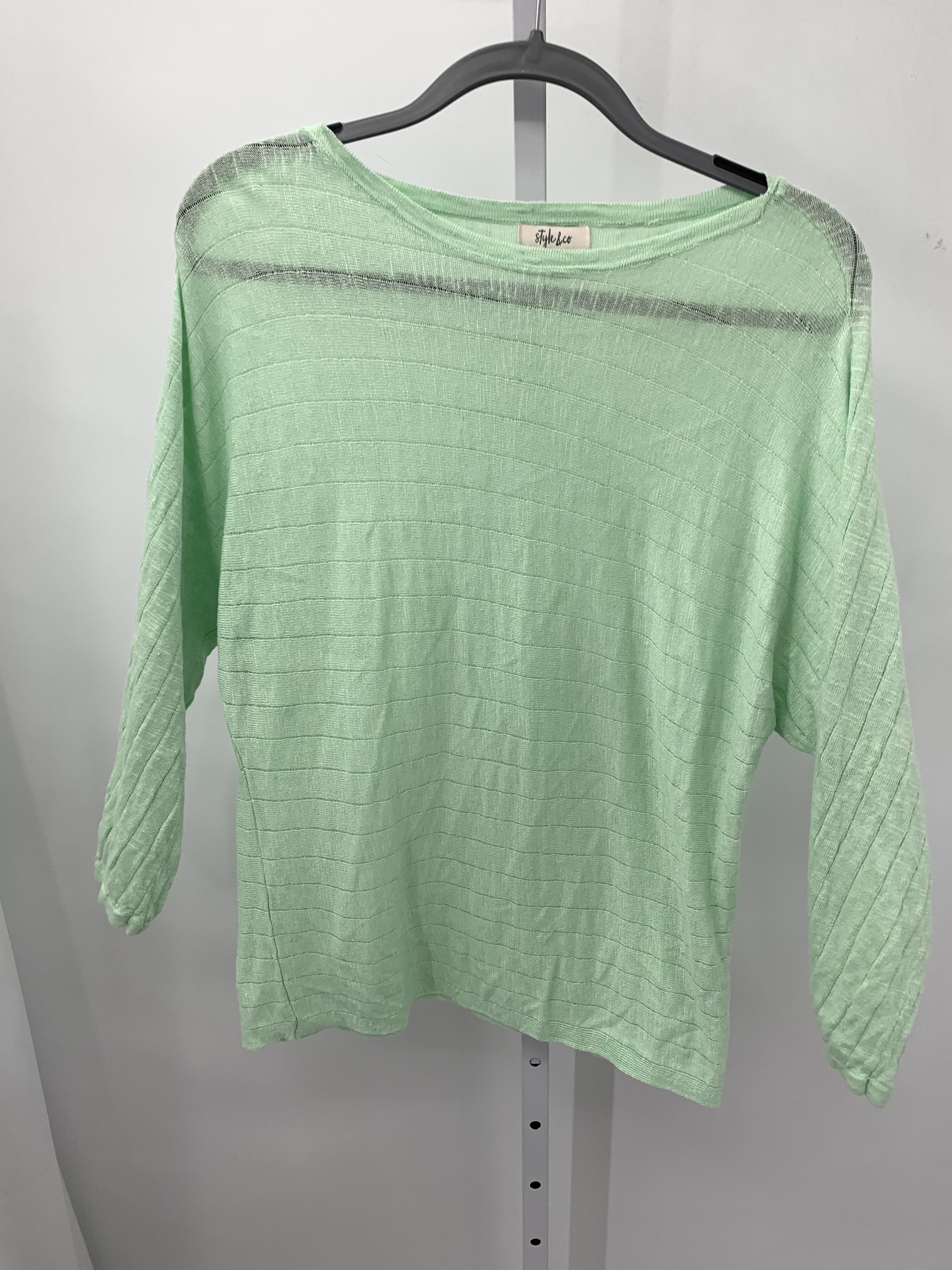 Style & Co. Size Medium Misses Long Slv Sweater