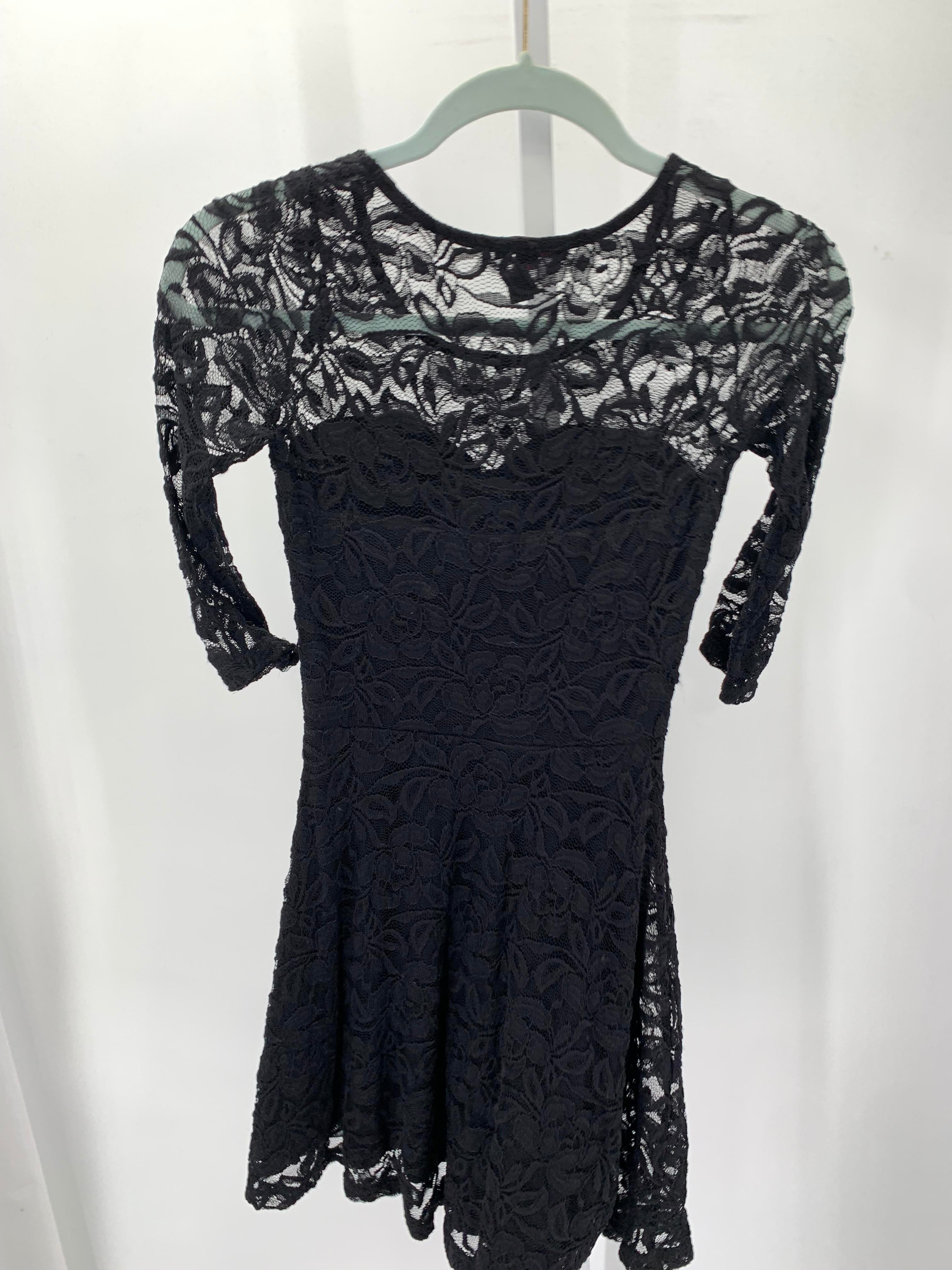 Material Girl Size X Small Juniors Long Sleeve Dress