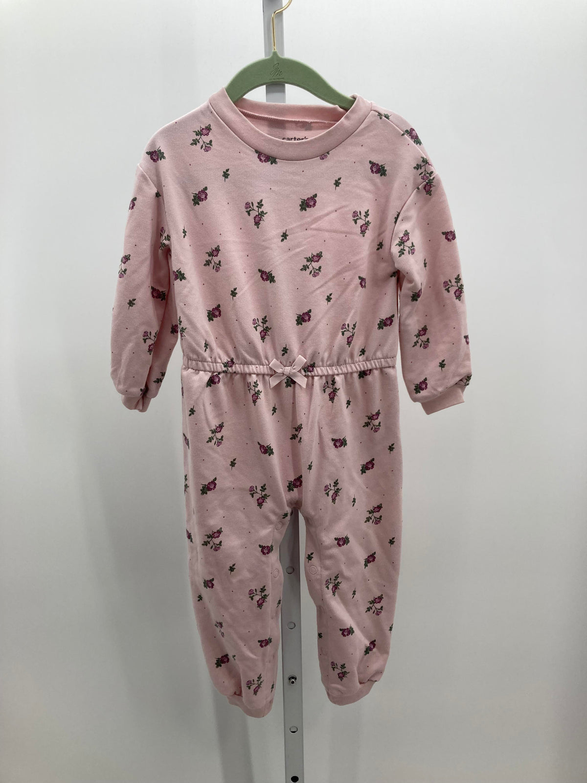Carters Size 24 Months Girls Long Slv. Romper