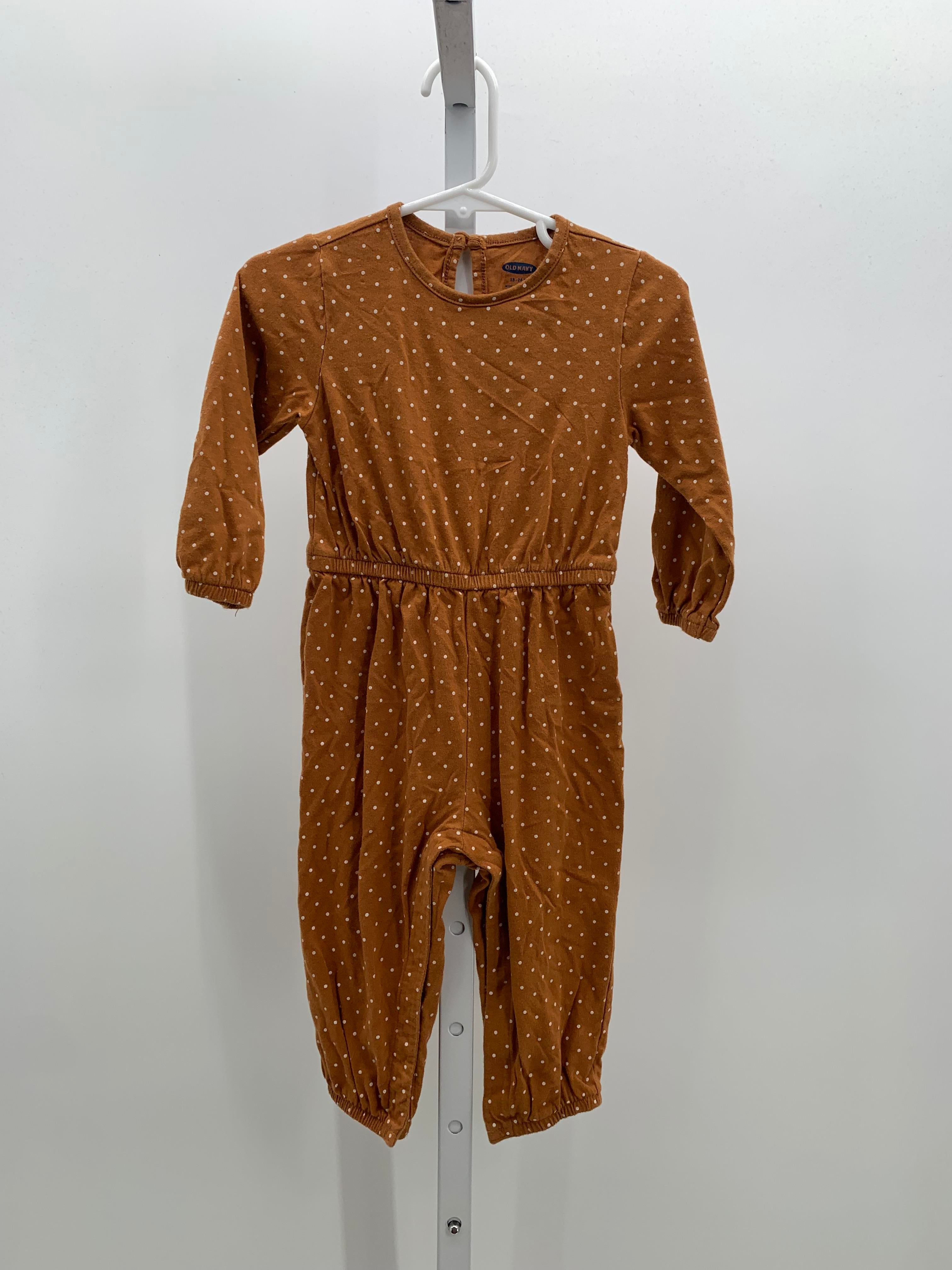 Old Navy Size 18-24 Months Girls Long Slv. Romper