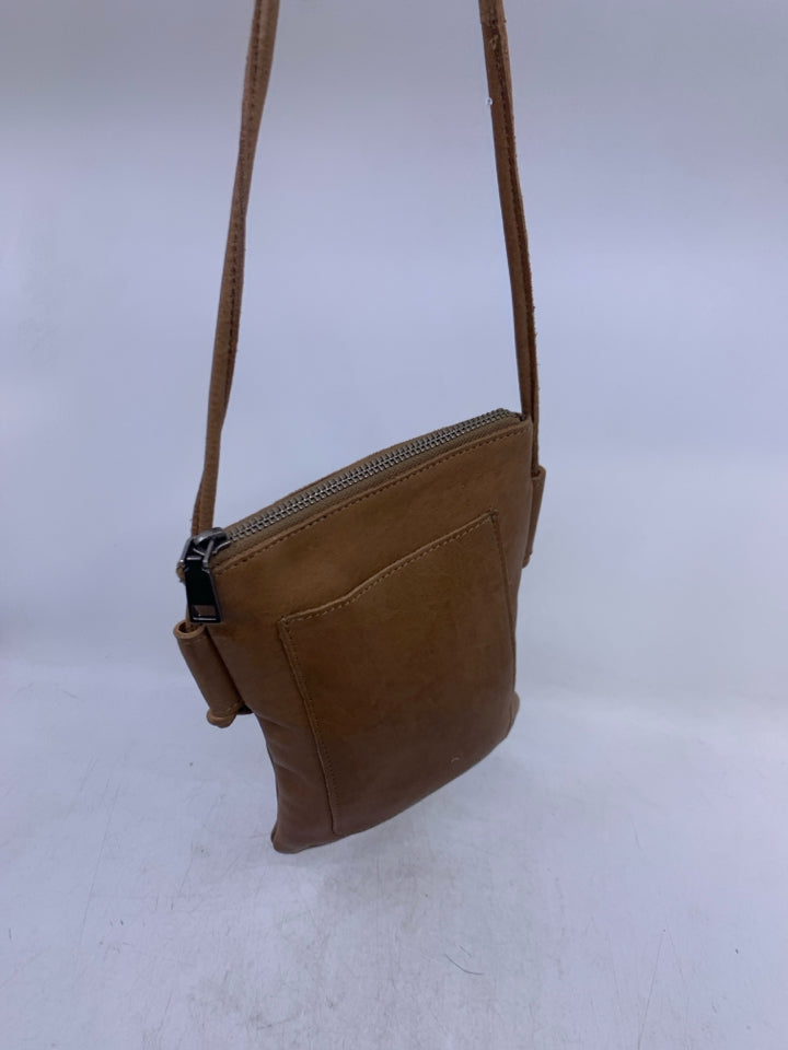 Latico Miller Leather Crossbody -Hazel