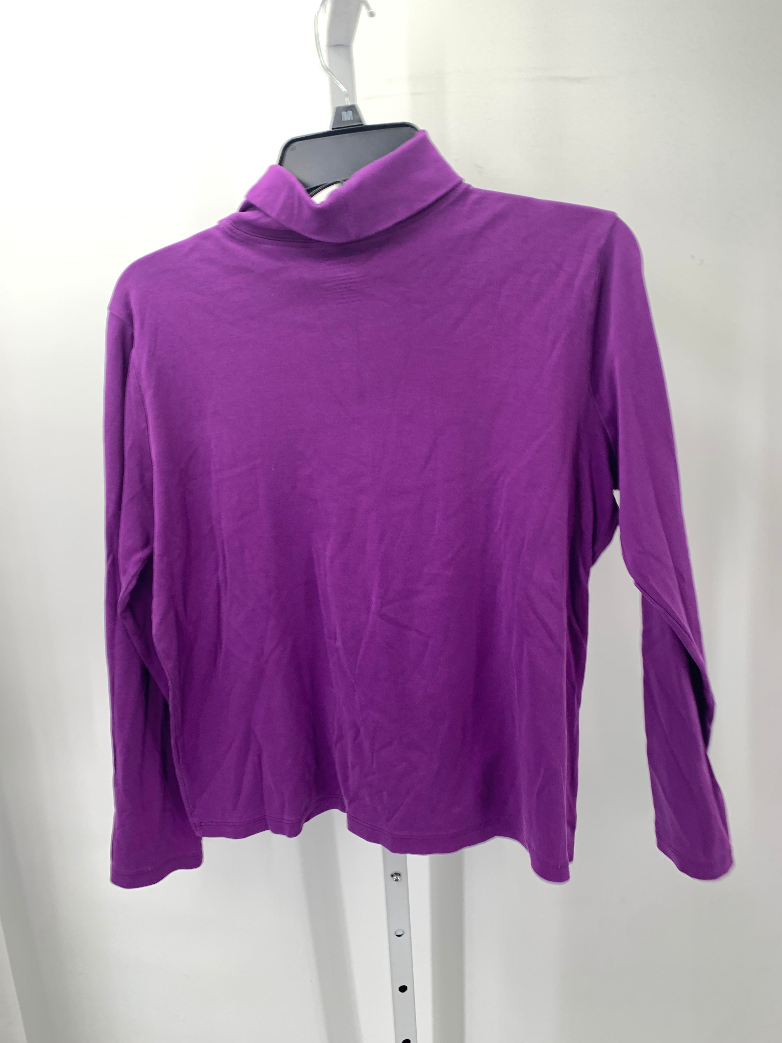 LL Bean Size Large Misses Long Sleeve Shirt