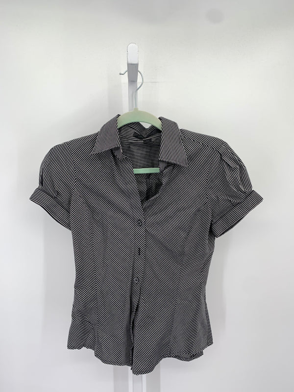 Express Size X Small Misses Short Sleeve Shirt