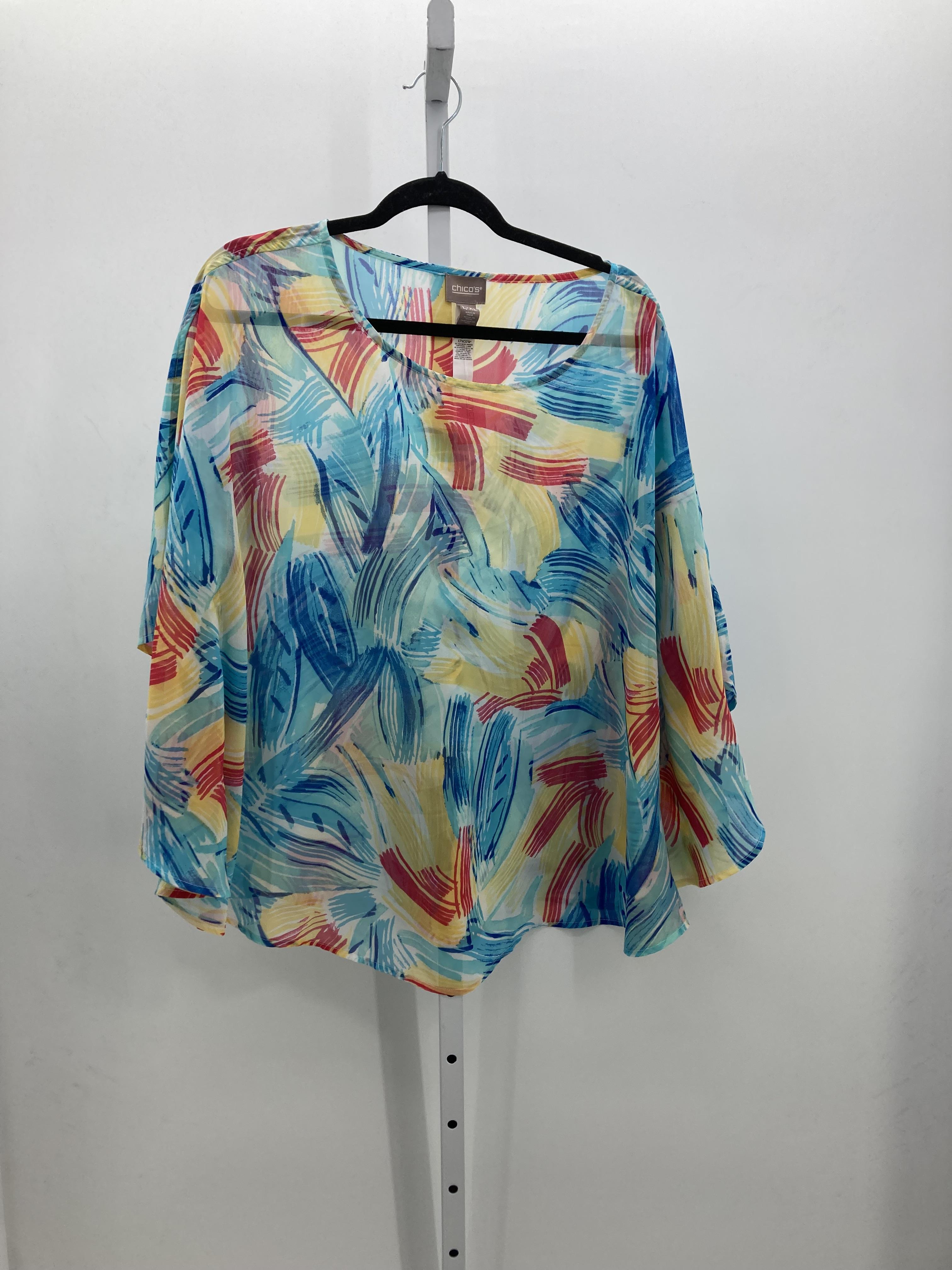 Chico's Size Large Misses Poncho