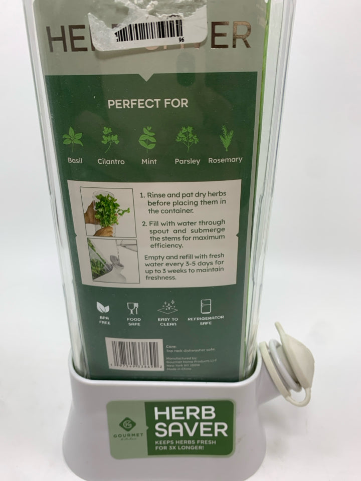NWT HERB SAVER.