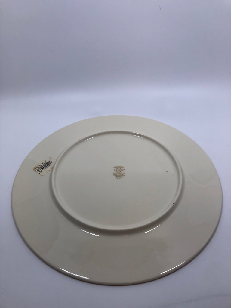 LENOX WINTER GREETINGS CAKE PLATE.