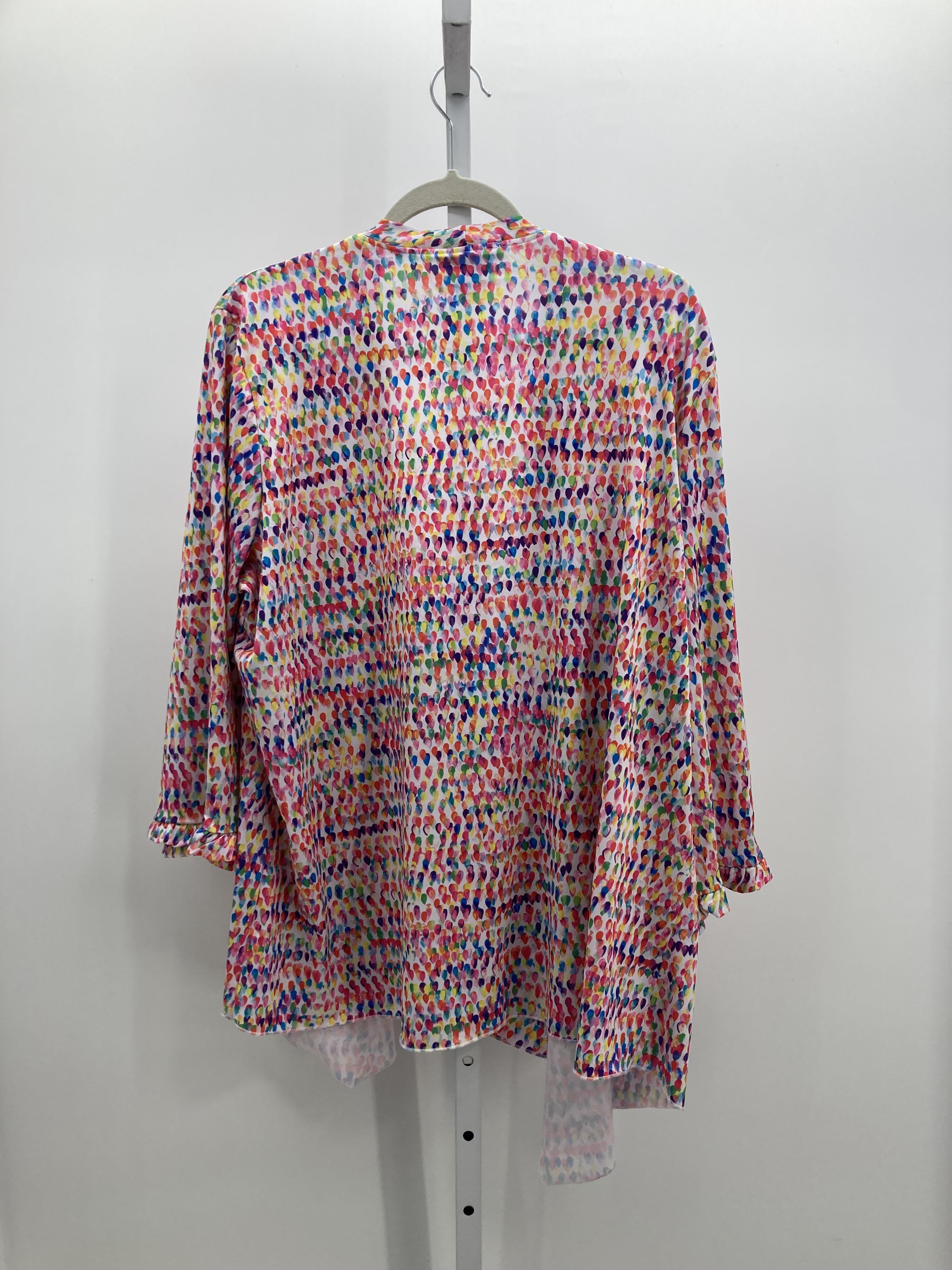 Slinky Brand Size 2X Womens Cardigan