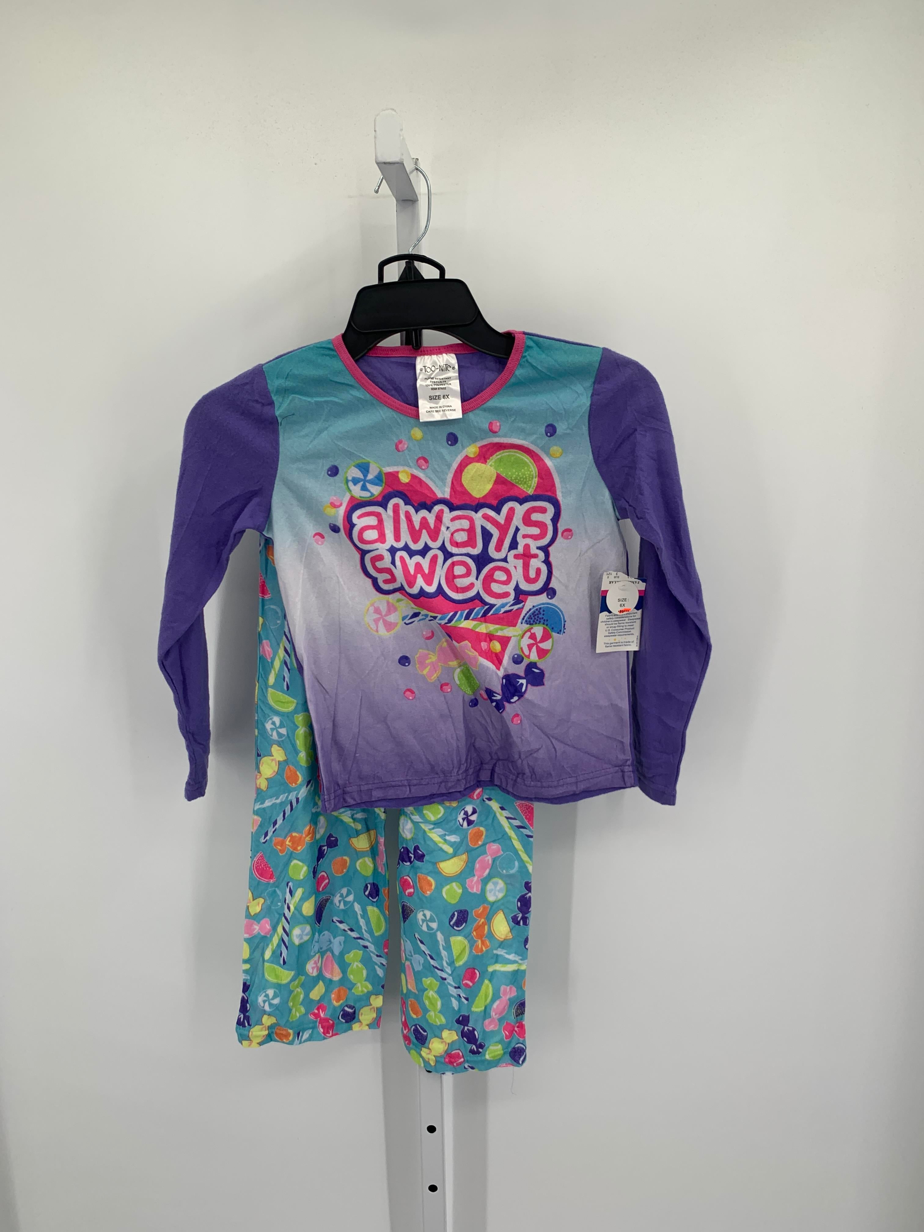 Size 6X Girls Pajamas