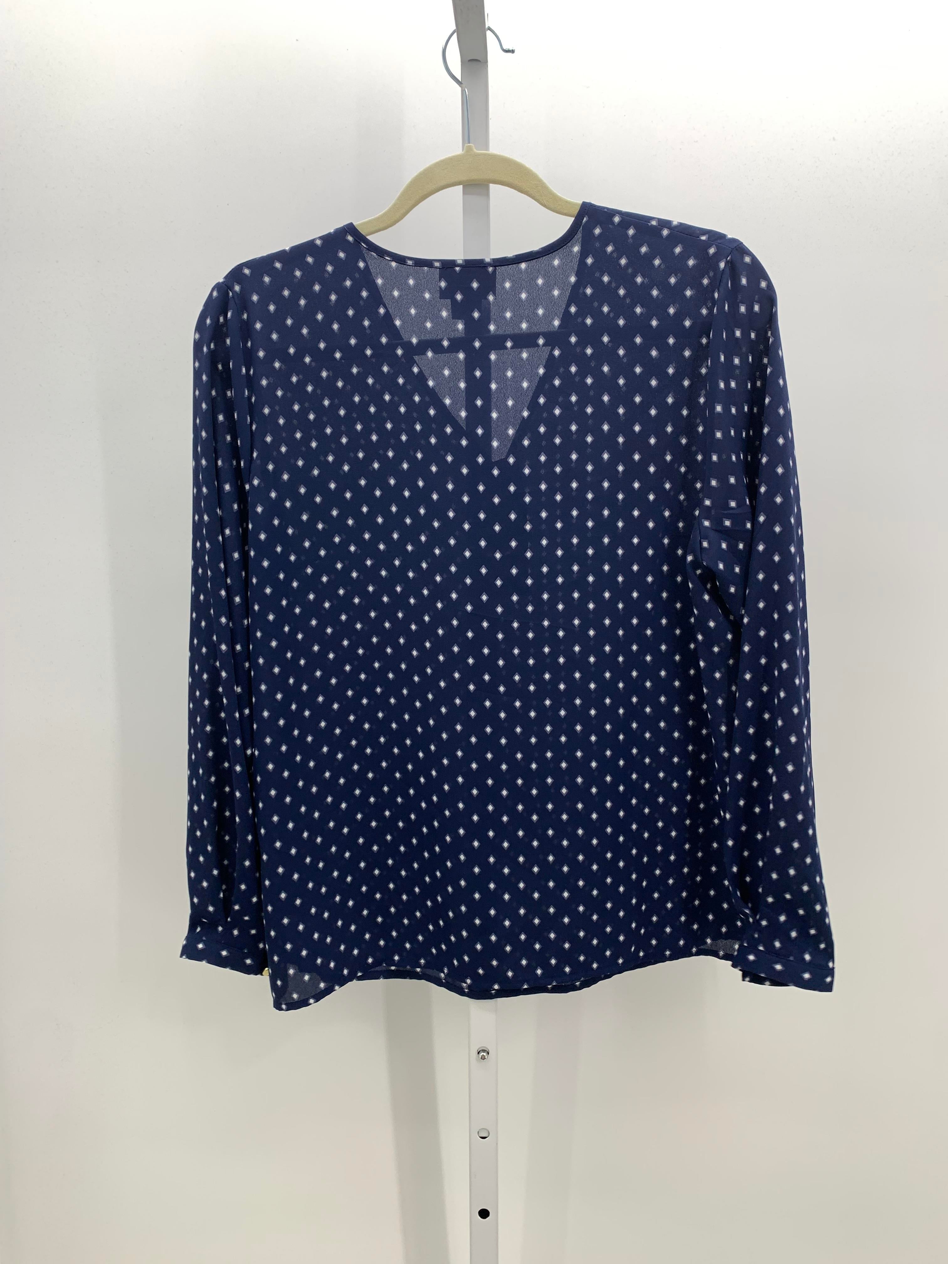 Liz Claiborne Size Medium Petite Petite Long Sleeve Shirt