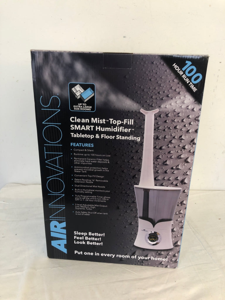 NIB AIRINNOVATIONS CLEAN MIST HUMIDIFIER.