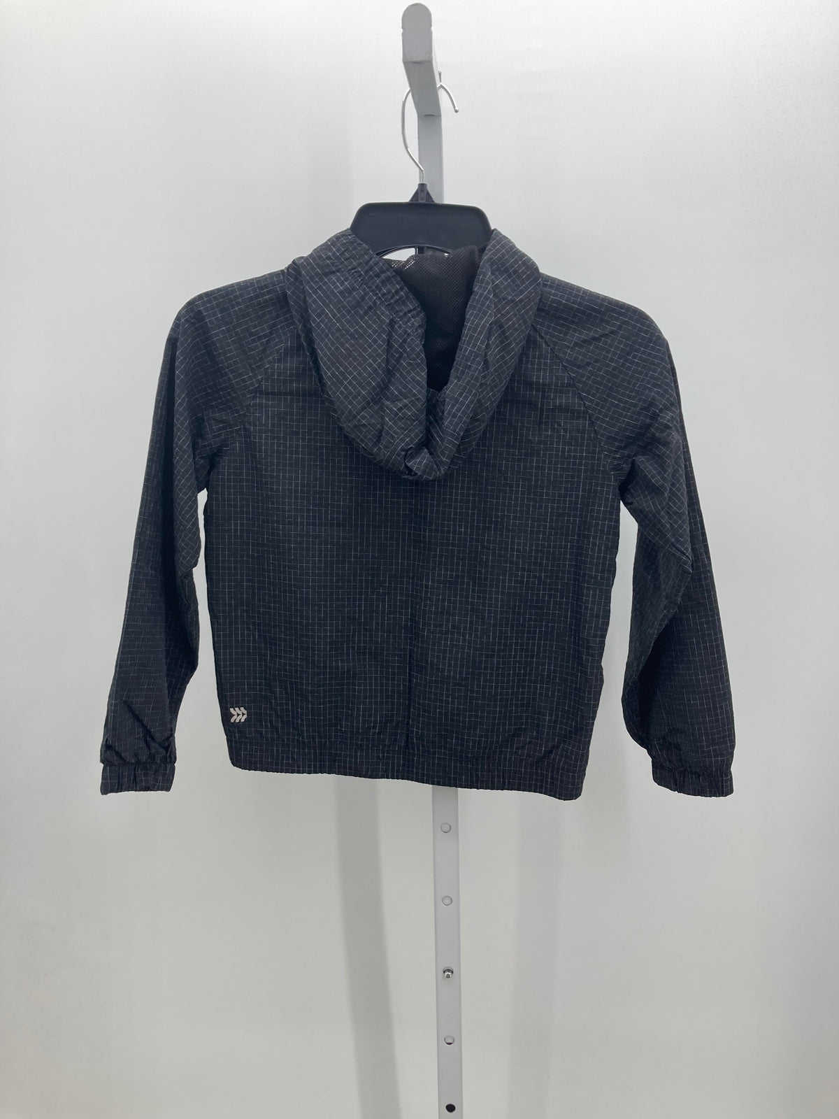 SQUARES HOODED ZIP