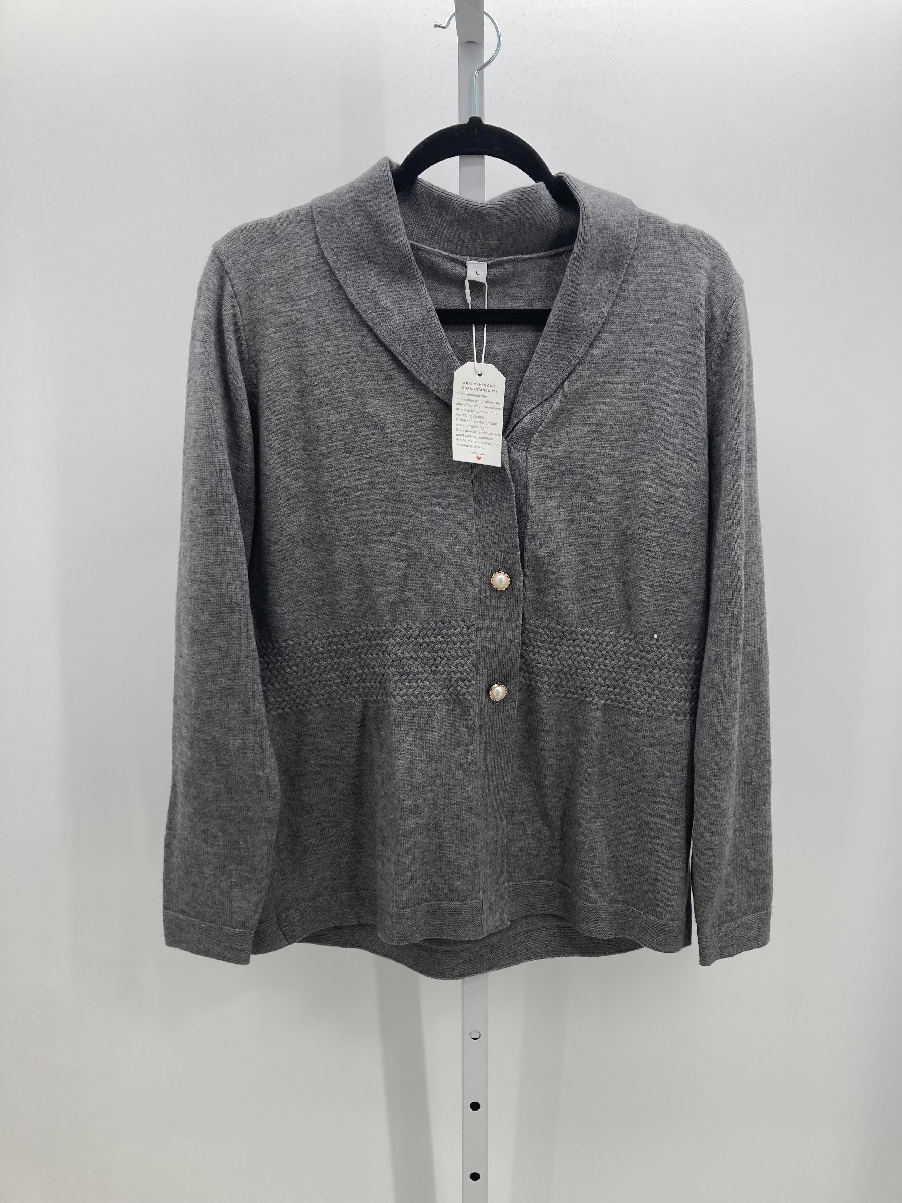 Size Large Misses Long Slv Sweater