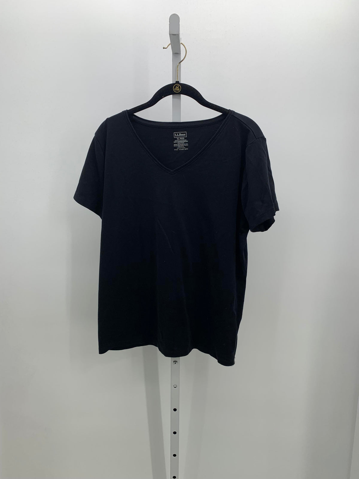 LL Bean Size Extra Large Misses Short Sleeve Shirt