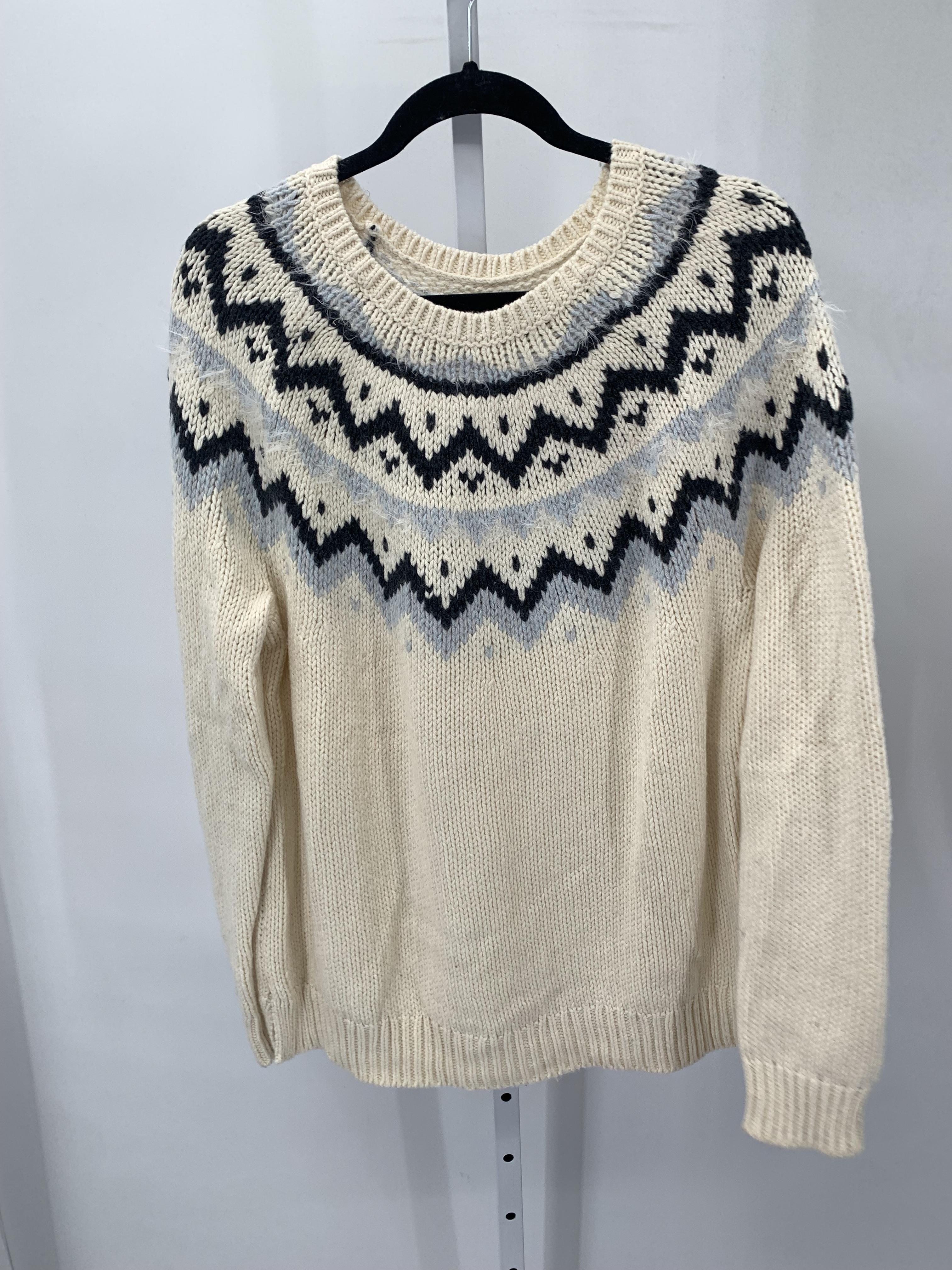 Loft Size Extra Large Misses Long Slv Sweater