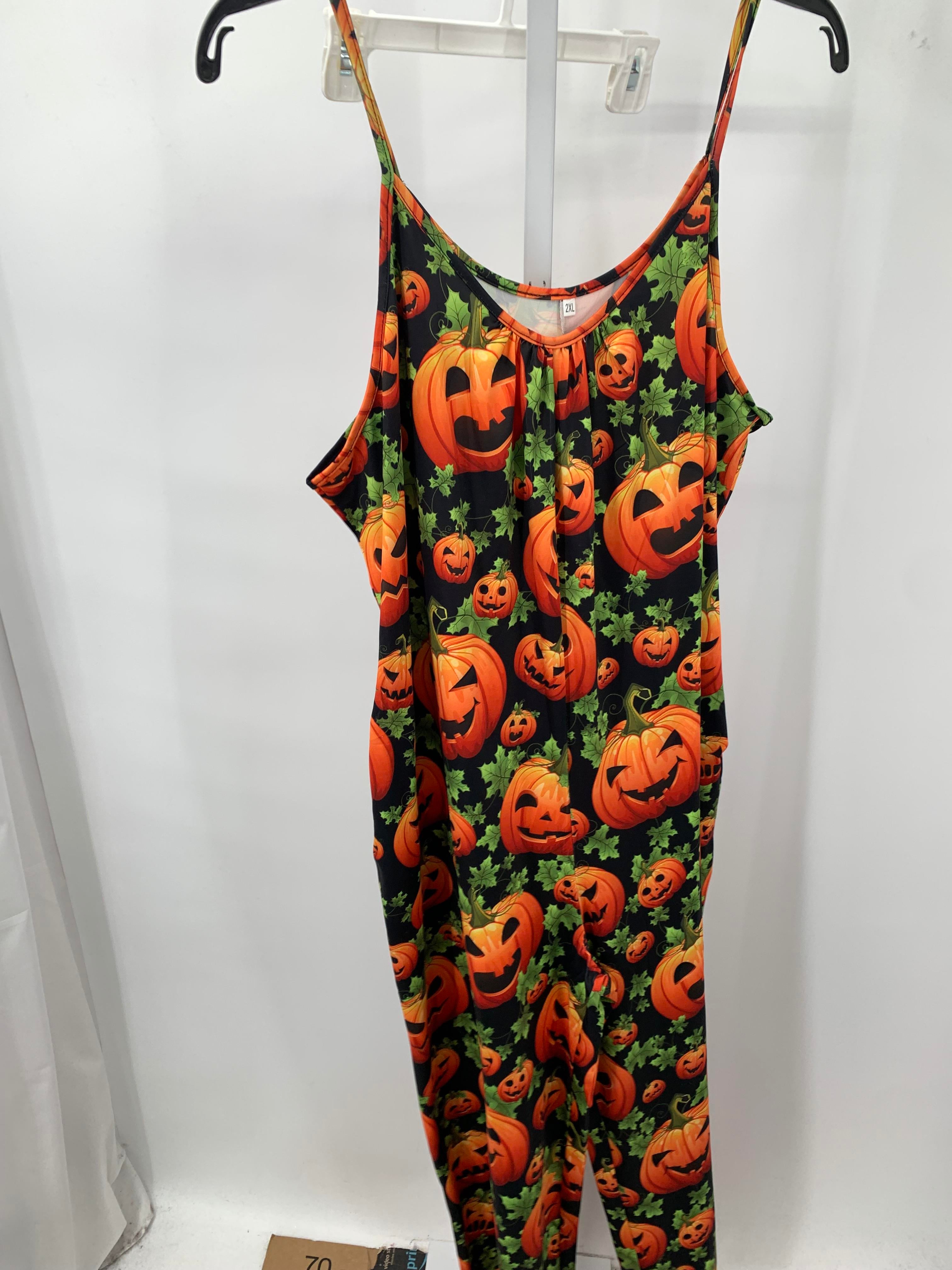 SLEEVELESS DRESS PUMPKINS.