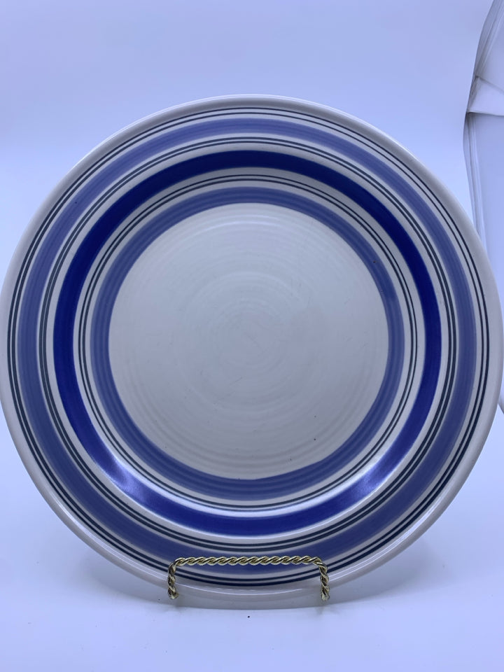 BLUE AND WHITE PFALTZGRAFF PLATTER.