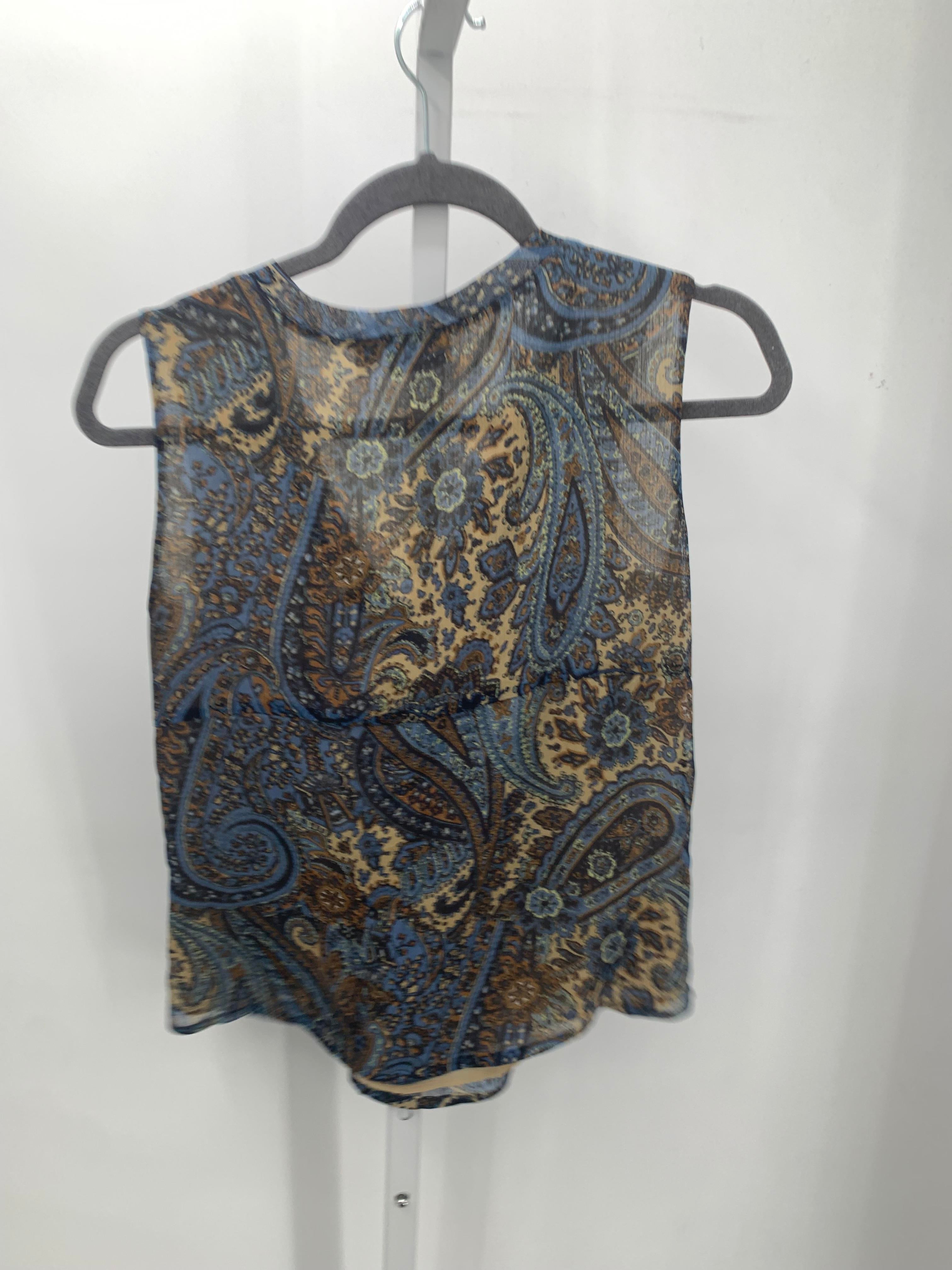 A.N.A. Size Medium Petite Petite Sleeveless Shirt