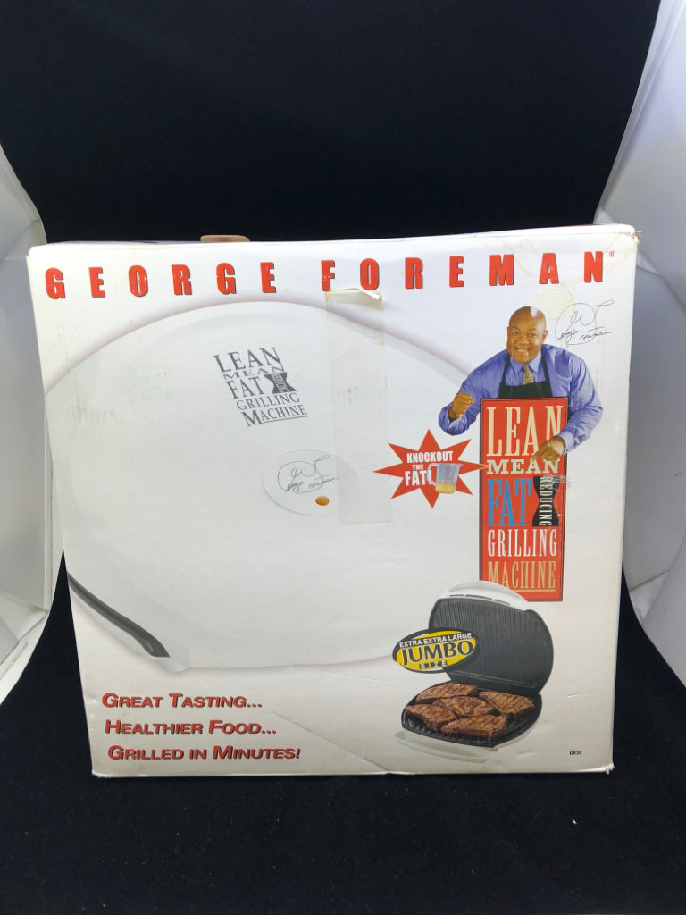 NIB GEORGE FORMAN GRILL.