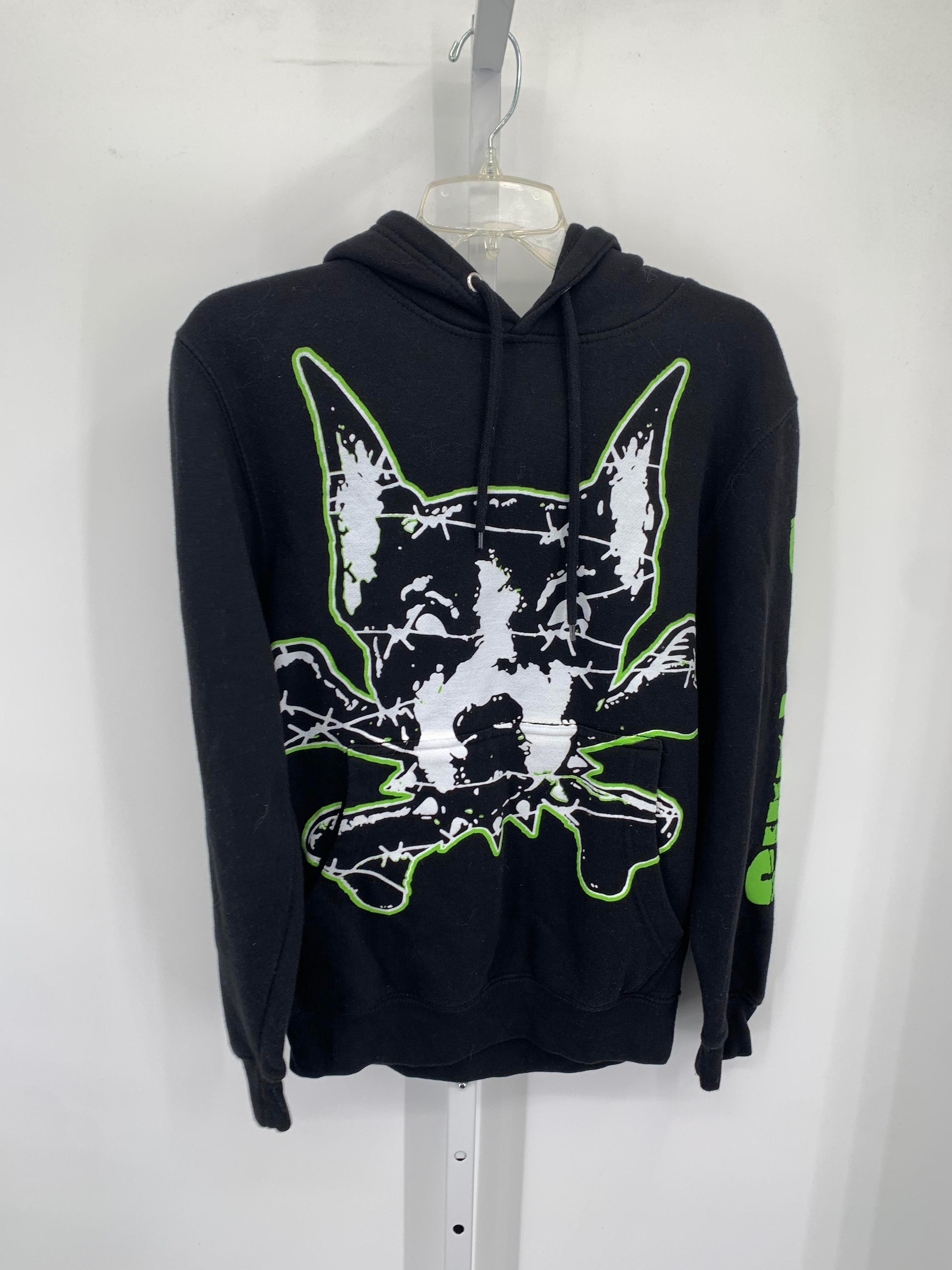 WHITE GREEN DOG KNIT.