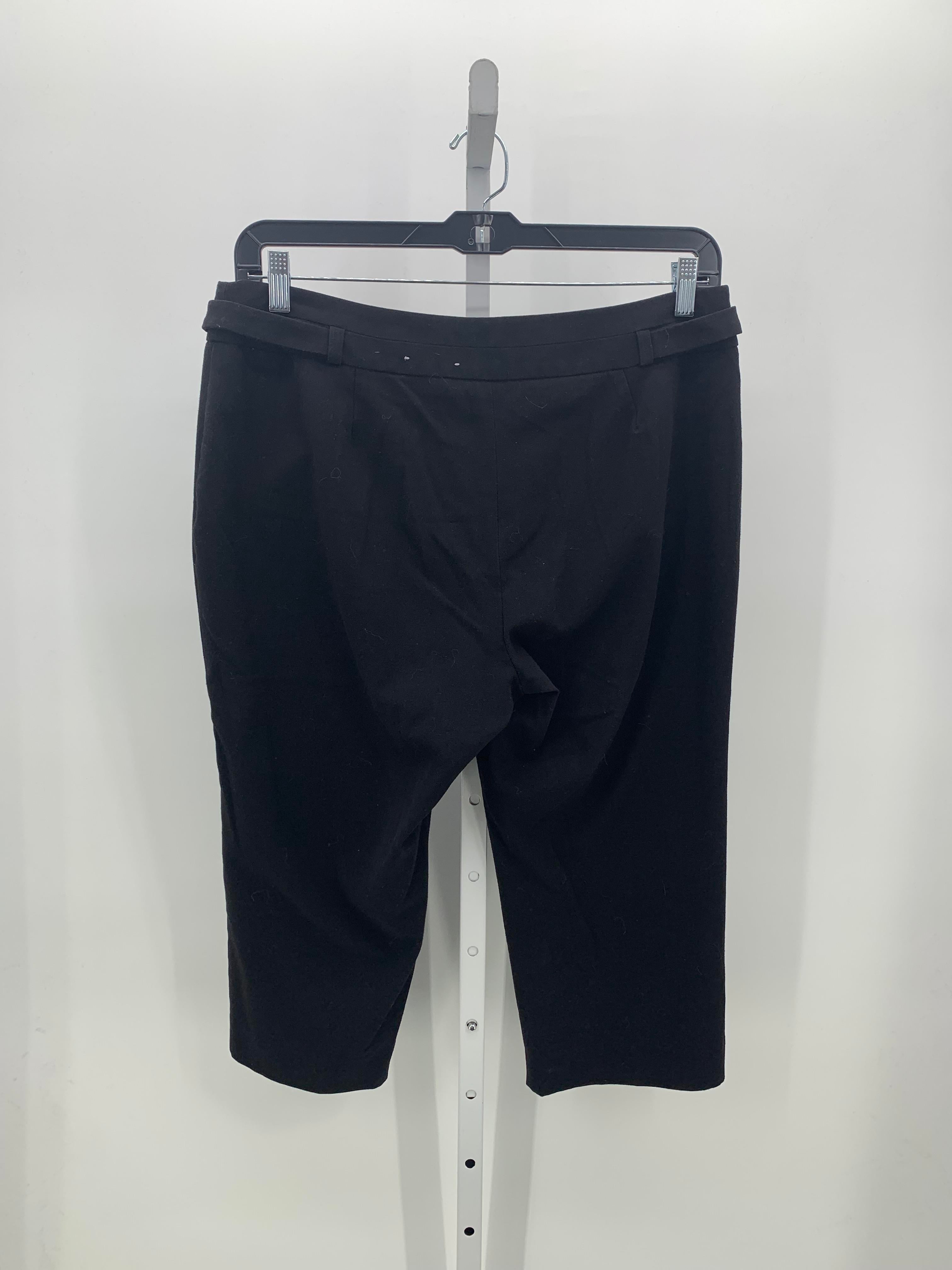 Roz & Ali Size 14 Petite Petite Capri Pants