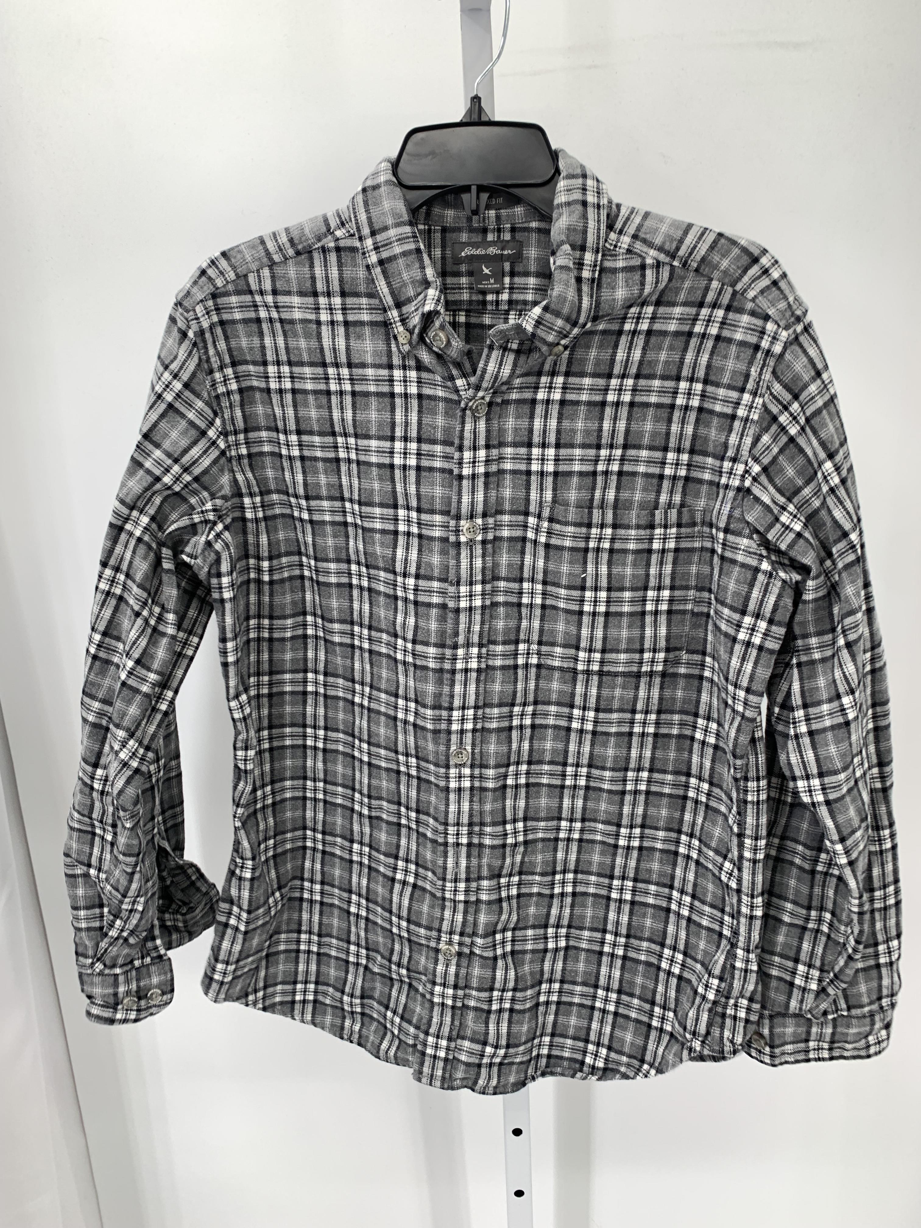 PLAID BTN DOWN