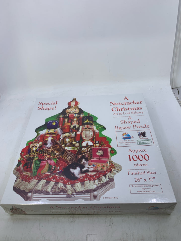 NIB A NUTCRACKER CHRISTMAS PUZZLE.