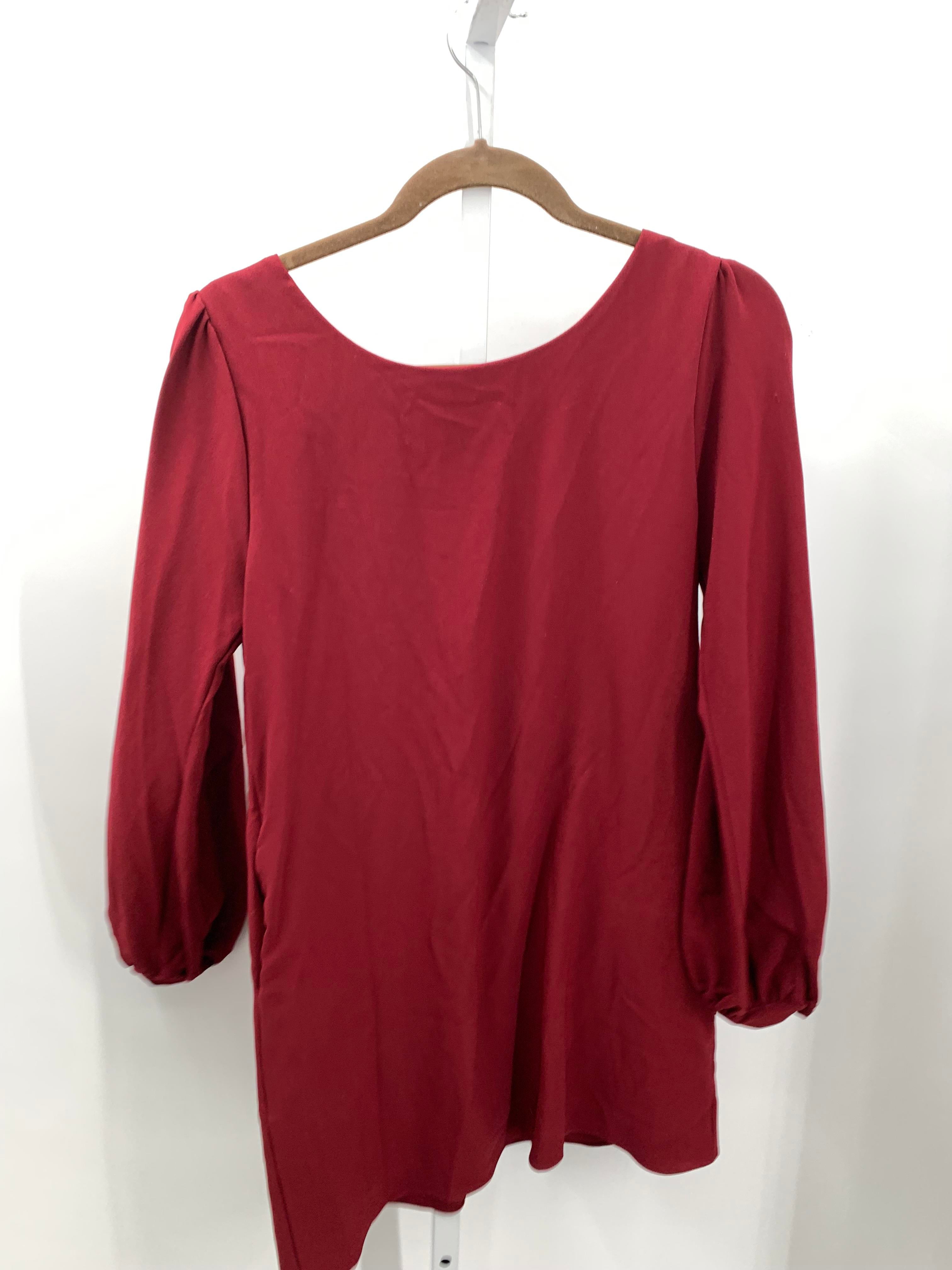 Lulus Size M Juniors Long Sleeve Dress