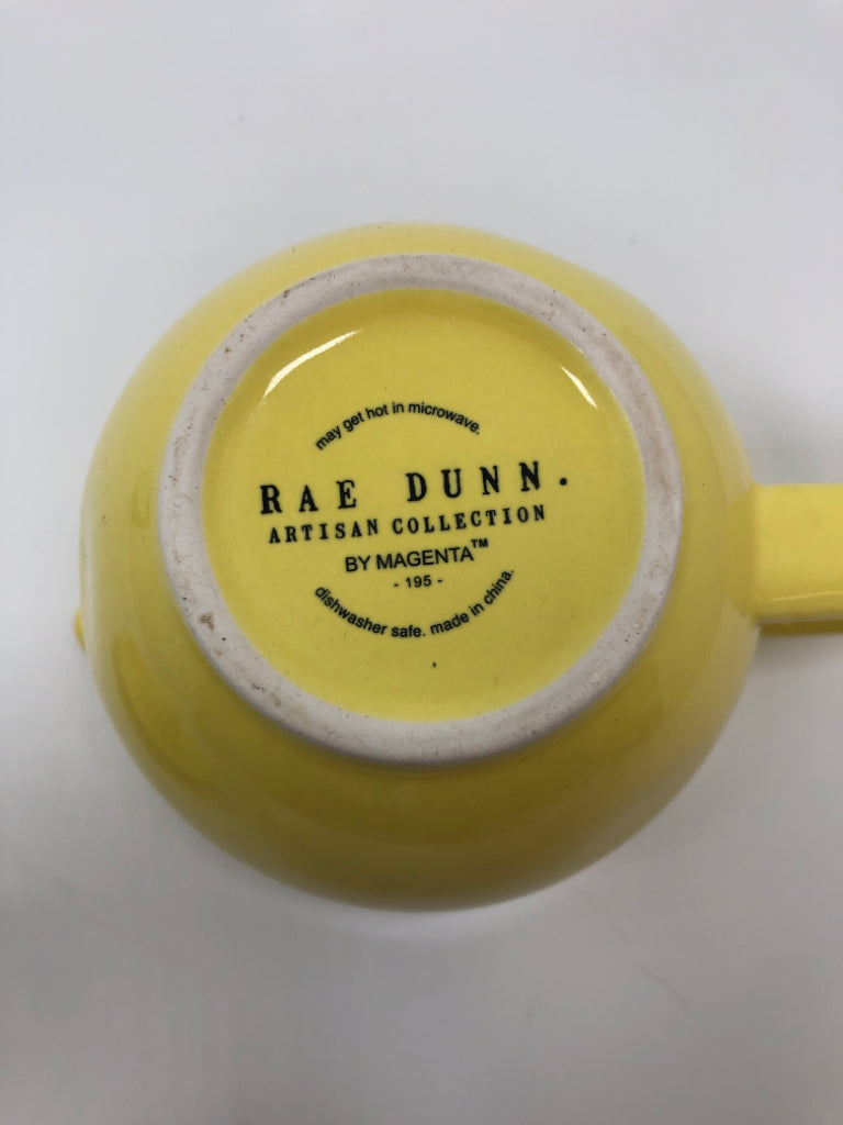 RAE DUNN LEMON CITRUS JUICER.