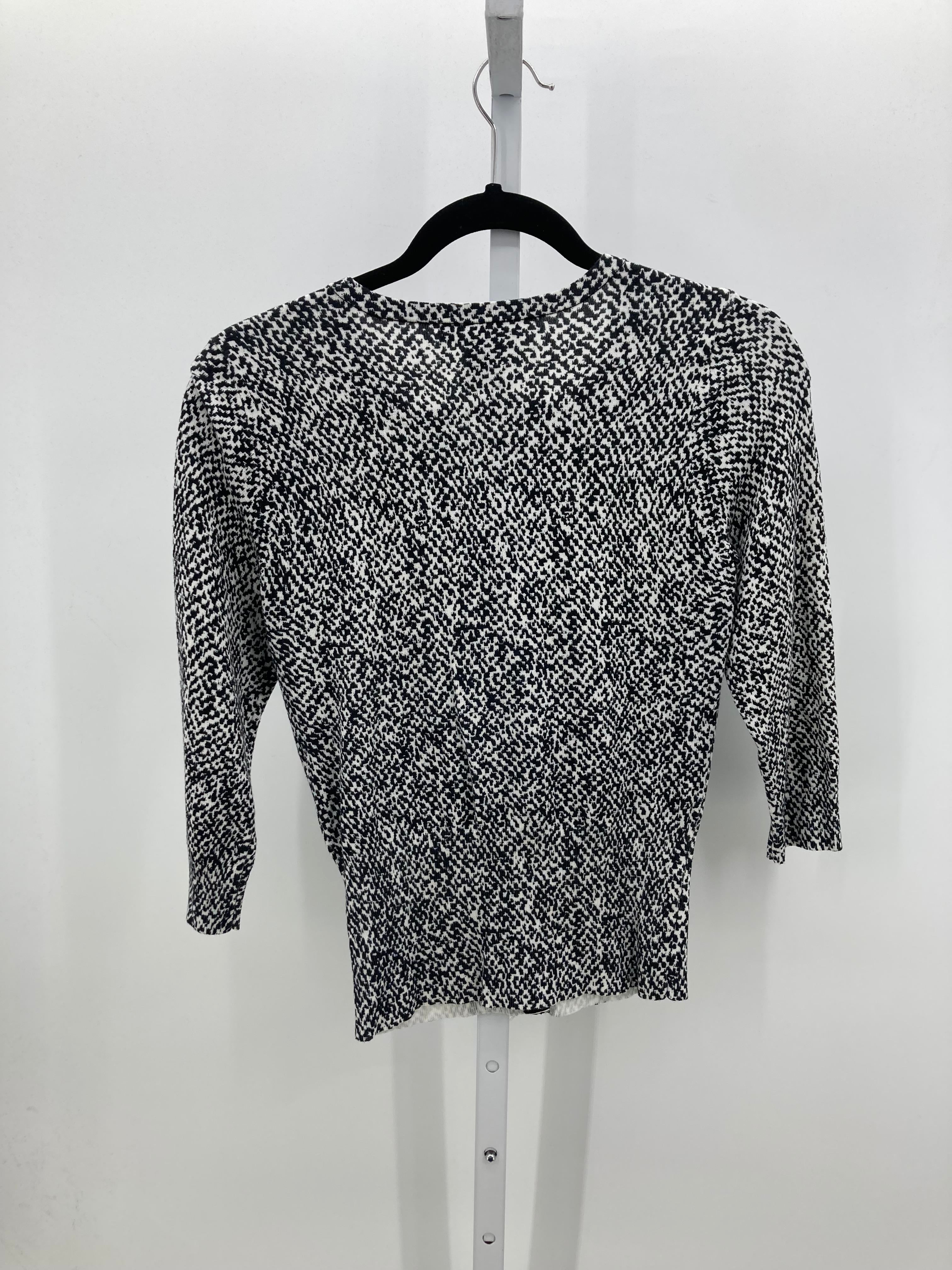 White House Black Size X Small Misses 3/4 Sleeve Sweater