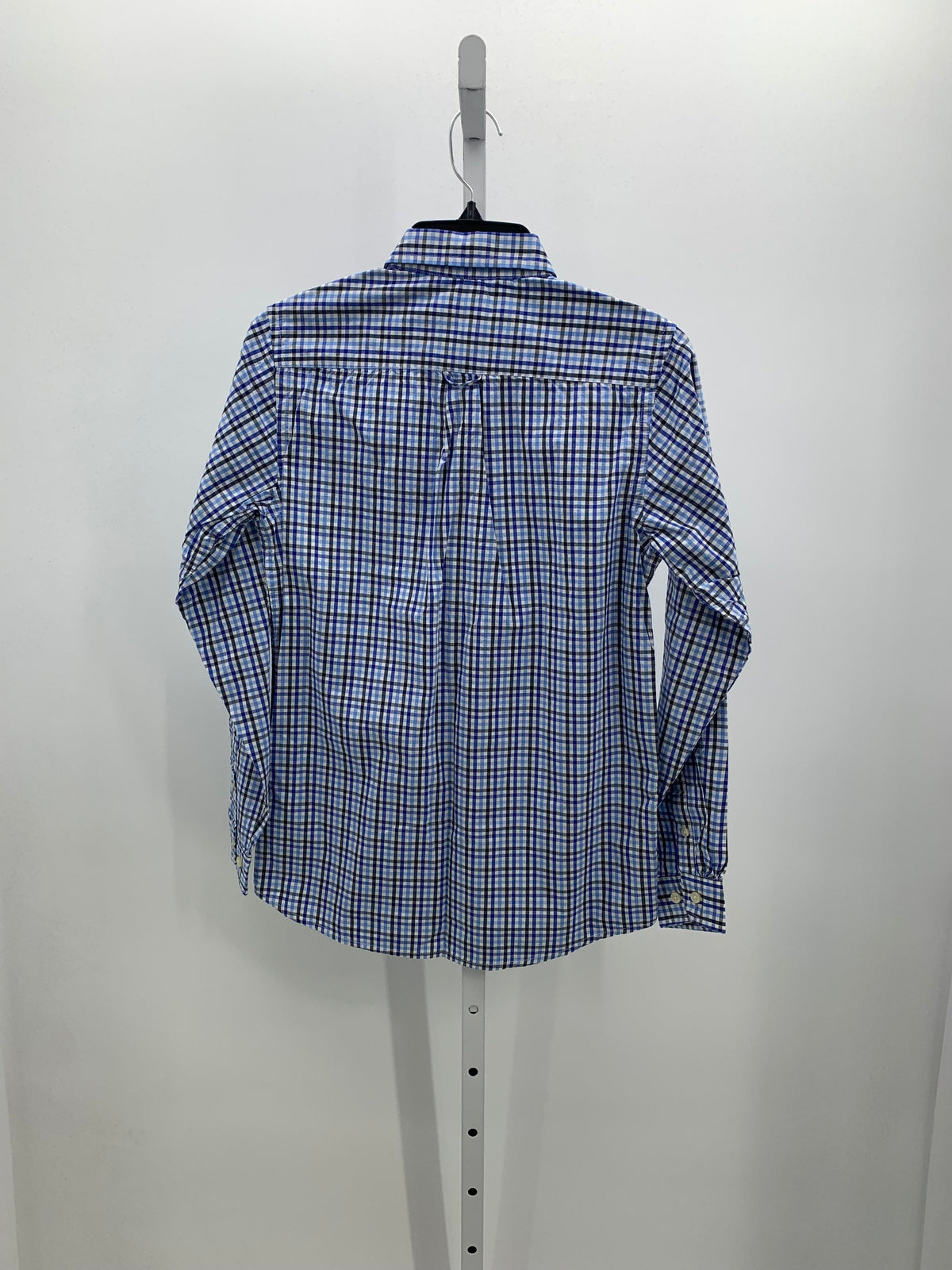 NEW PLAID BTN DOWN