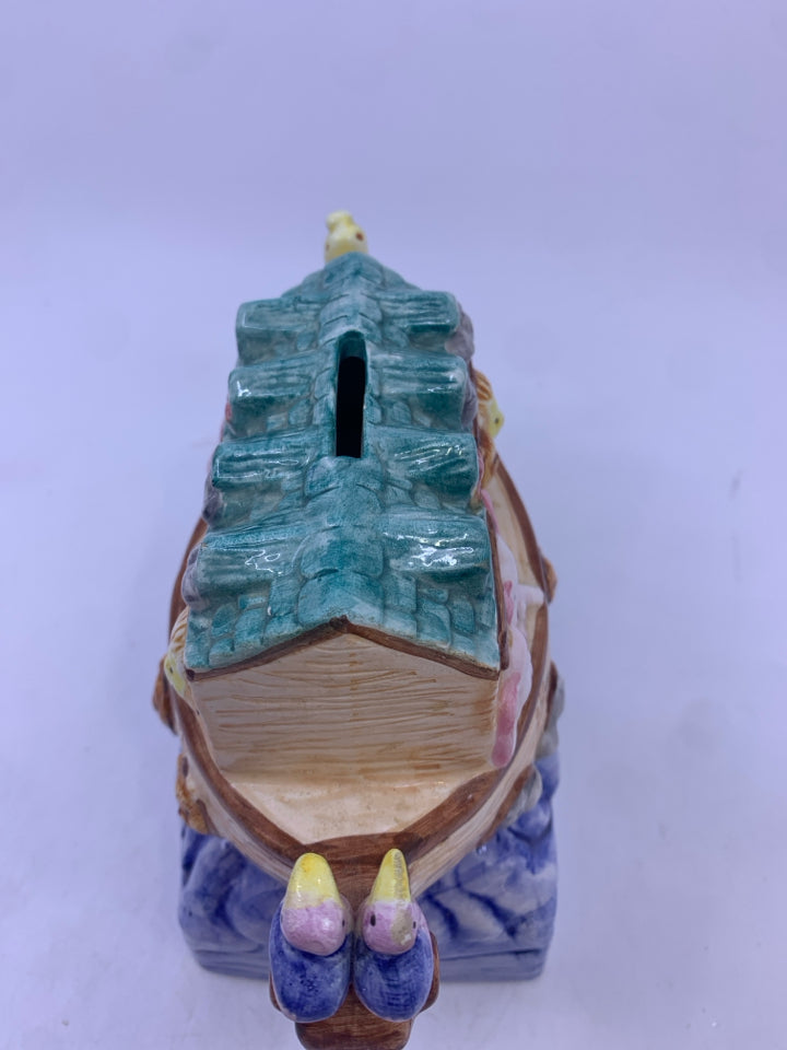 NOAH'S ARK PIGGY BANK.