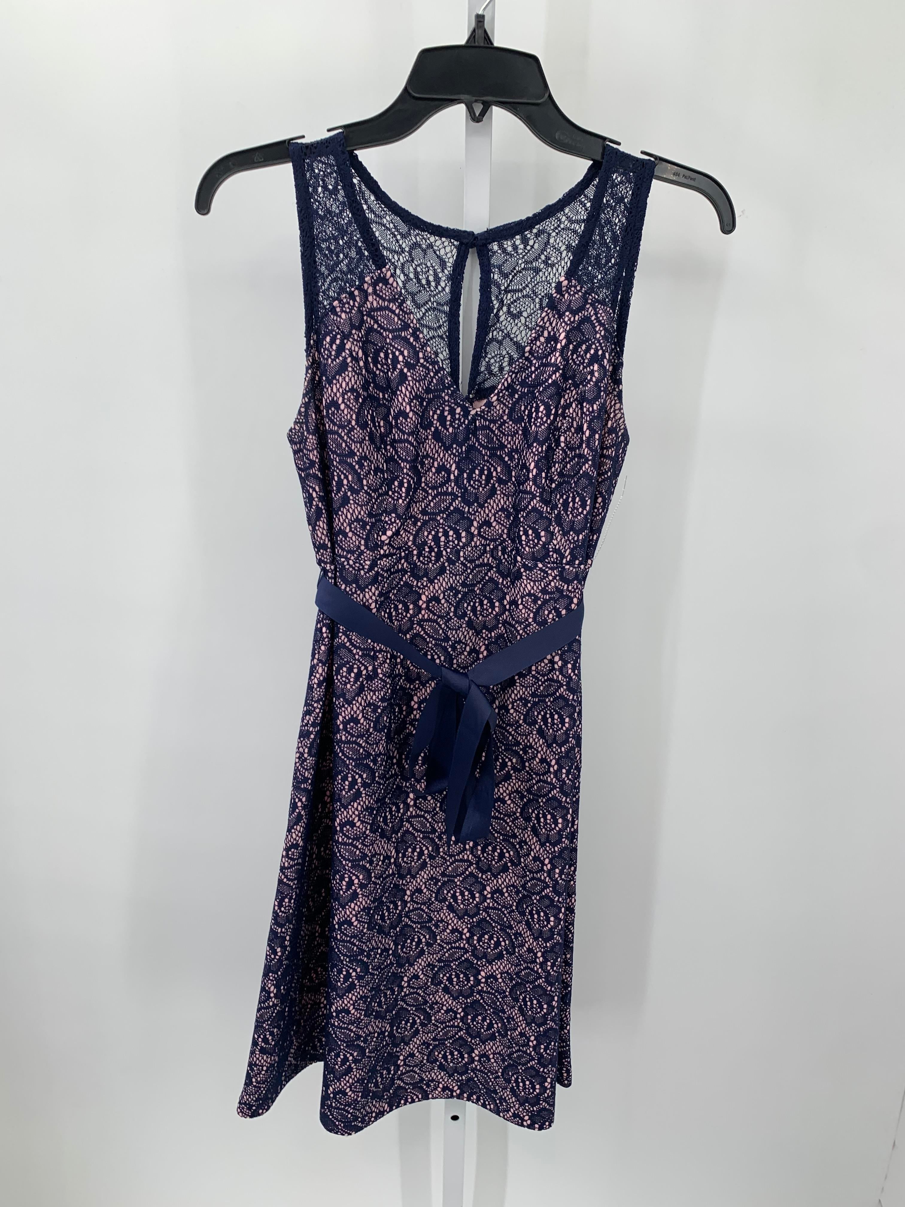 Motherhood Navy Size Small Maternity Sleeveless Dress