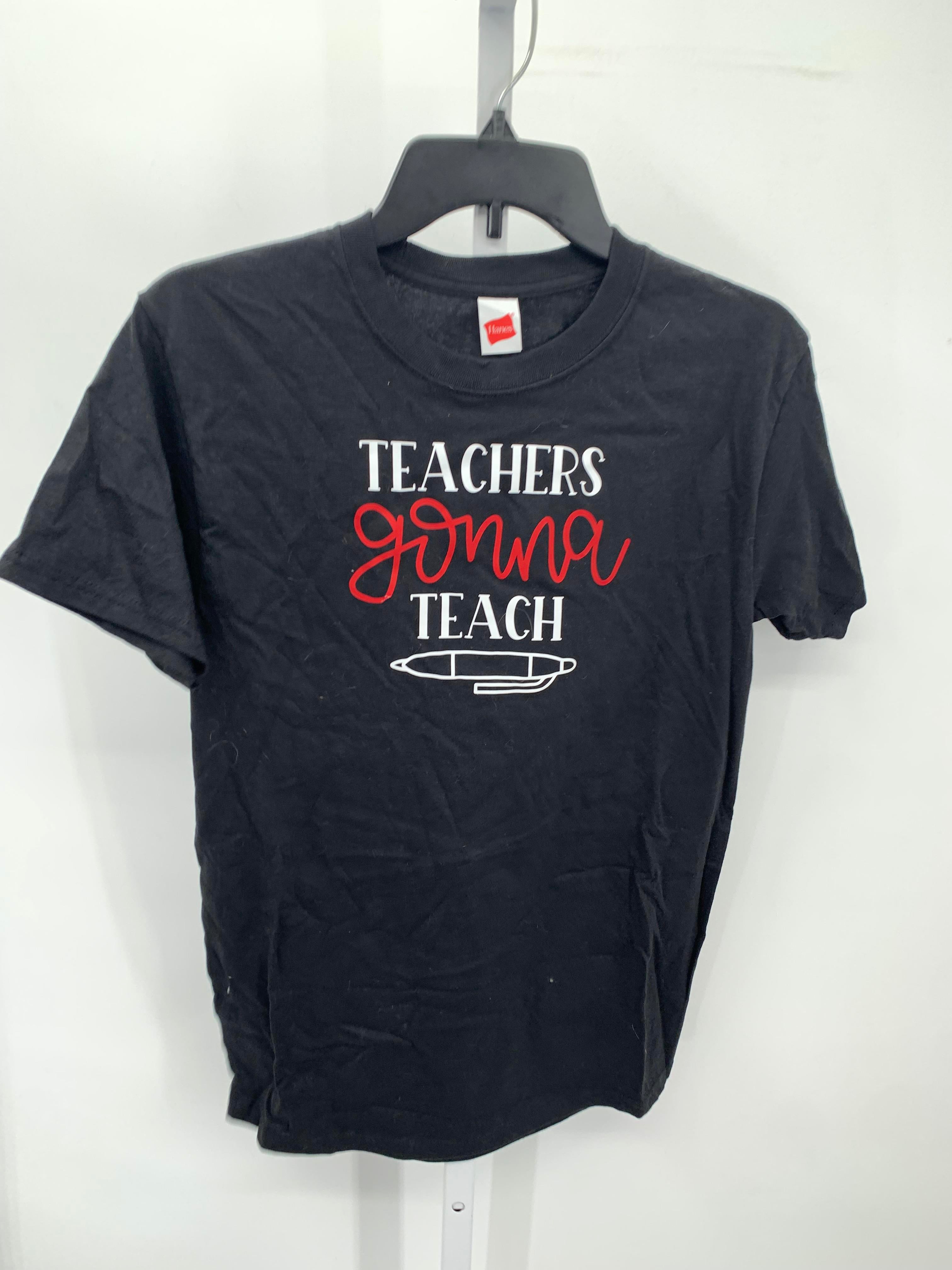 Hanes Size Small Misses Short Sleeve Shirt
