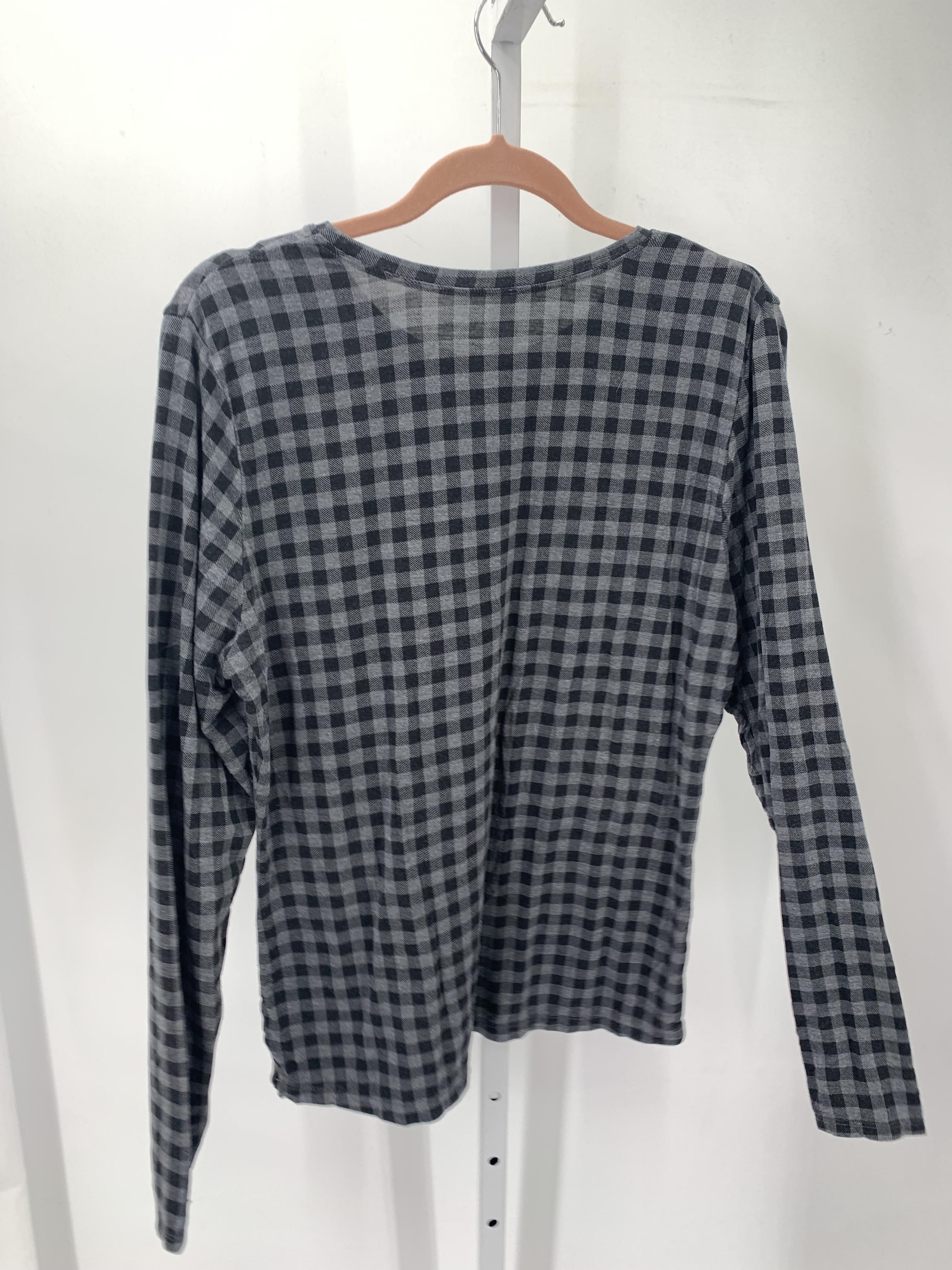 Cuddl Duds Size Extra Large Misses Long Sleeve Shirt
