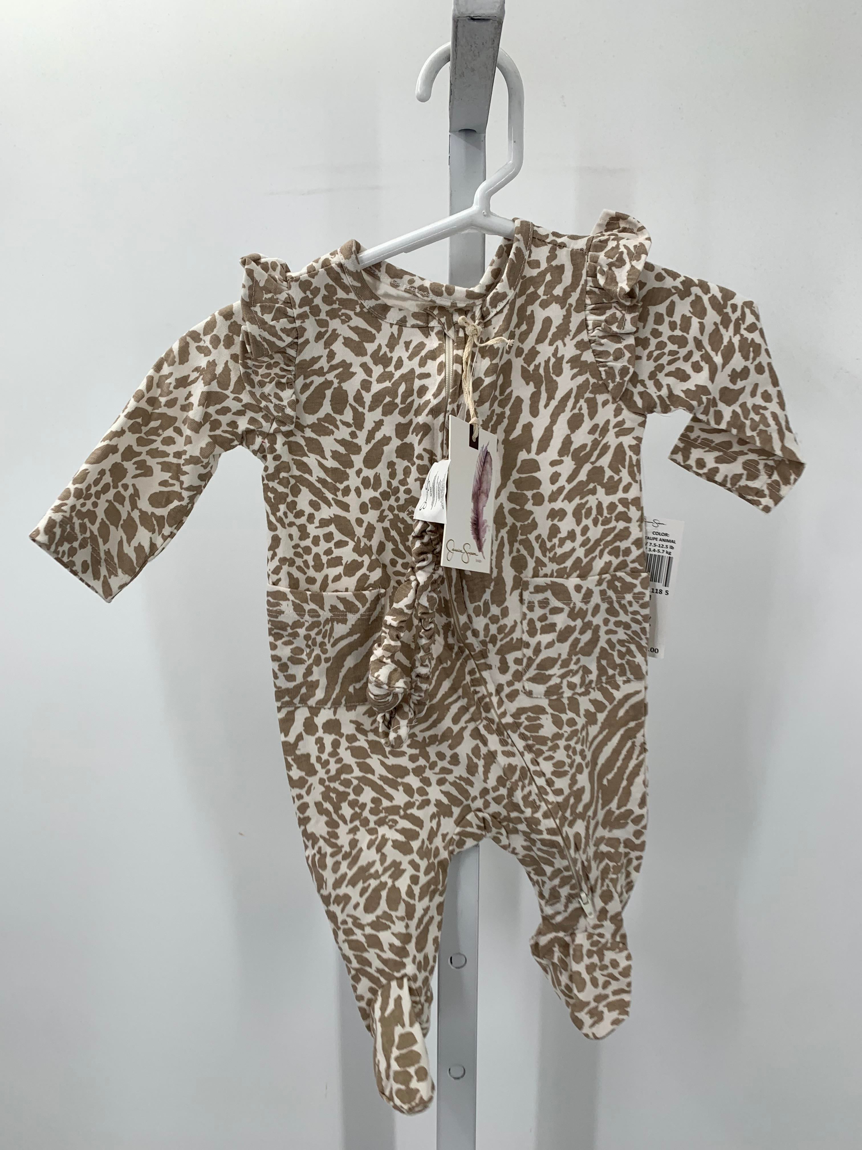 Jessica Simpson Size 0-3 months Girls Long Slv. Romper