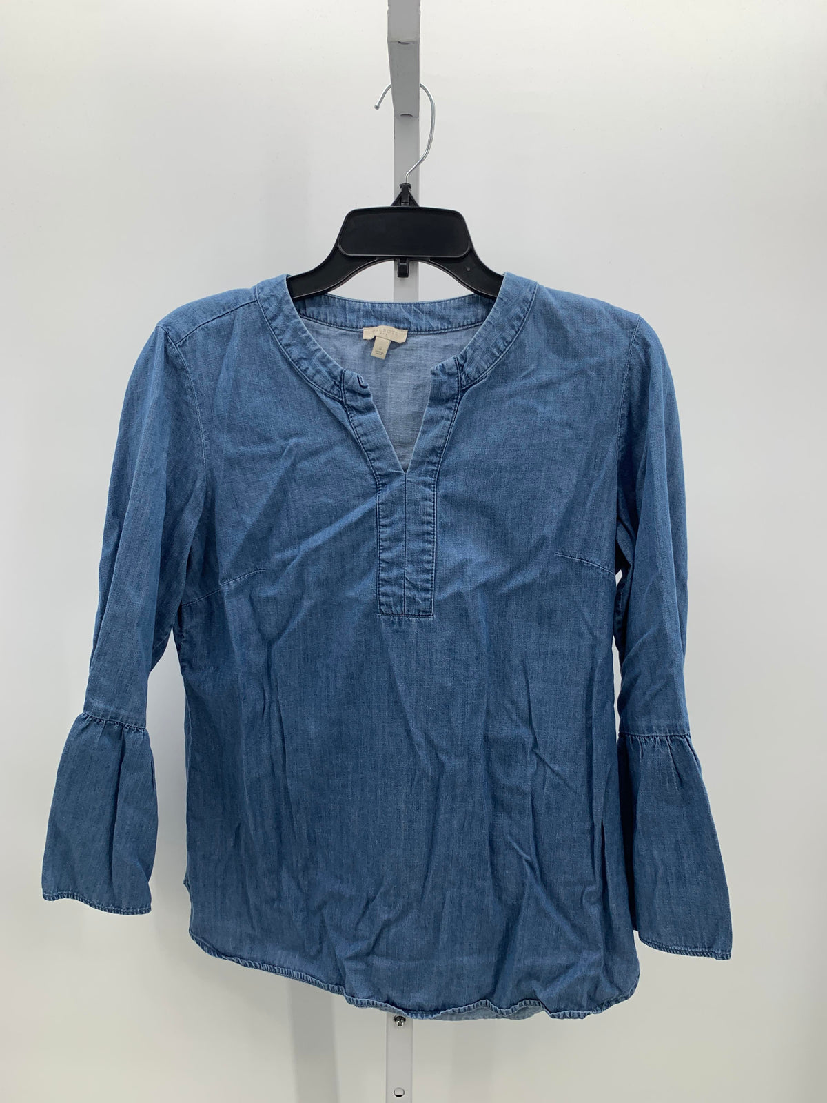 Talbots Size Small Misses Long Sleeve Shirt