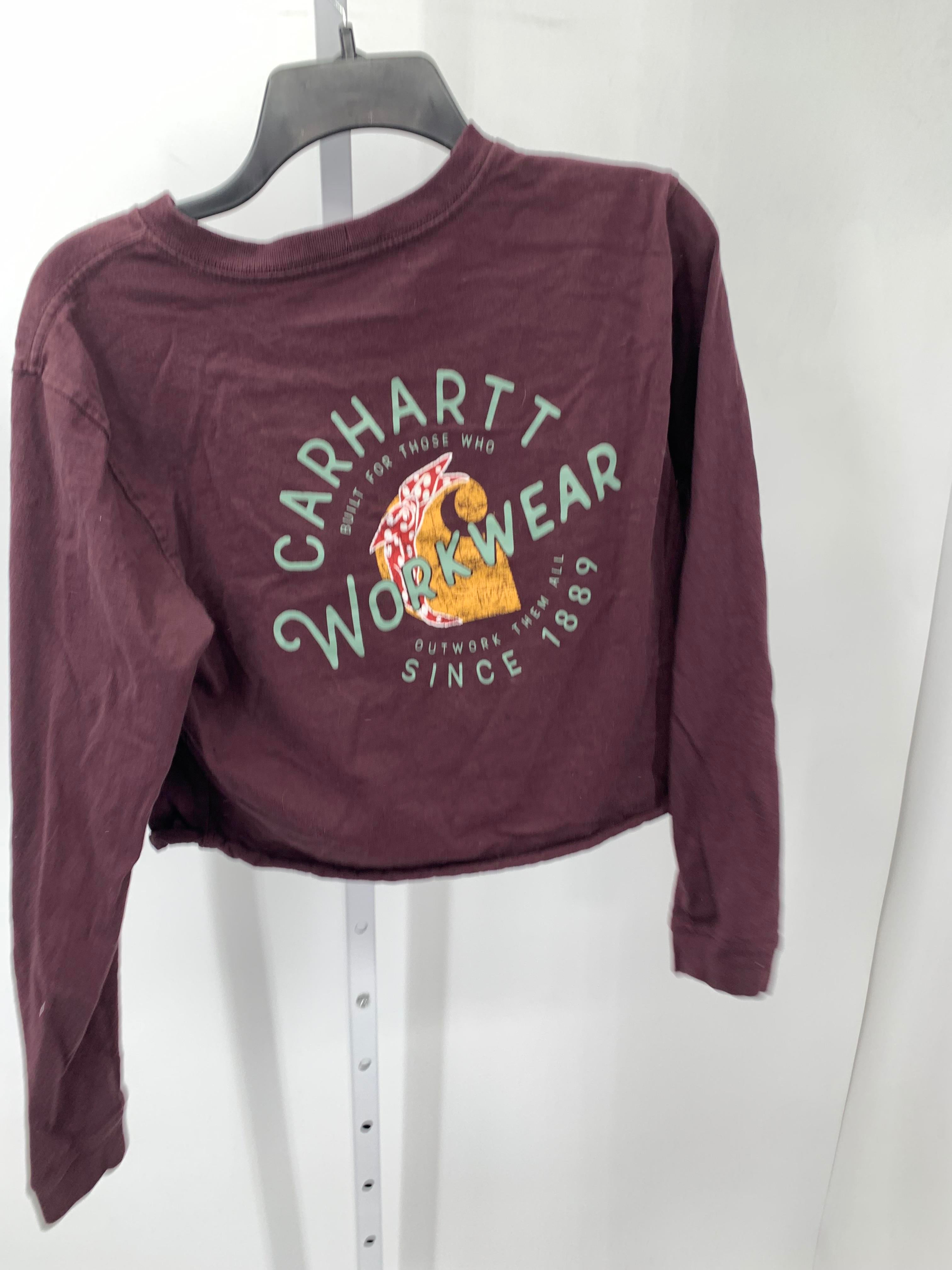 Carhartt Size Medium Juniors Long Sleeve Shirt