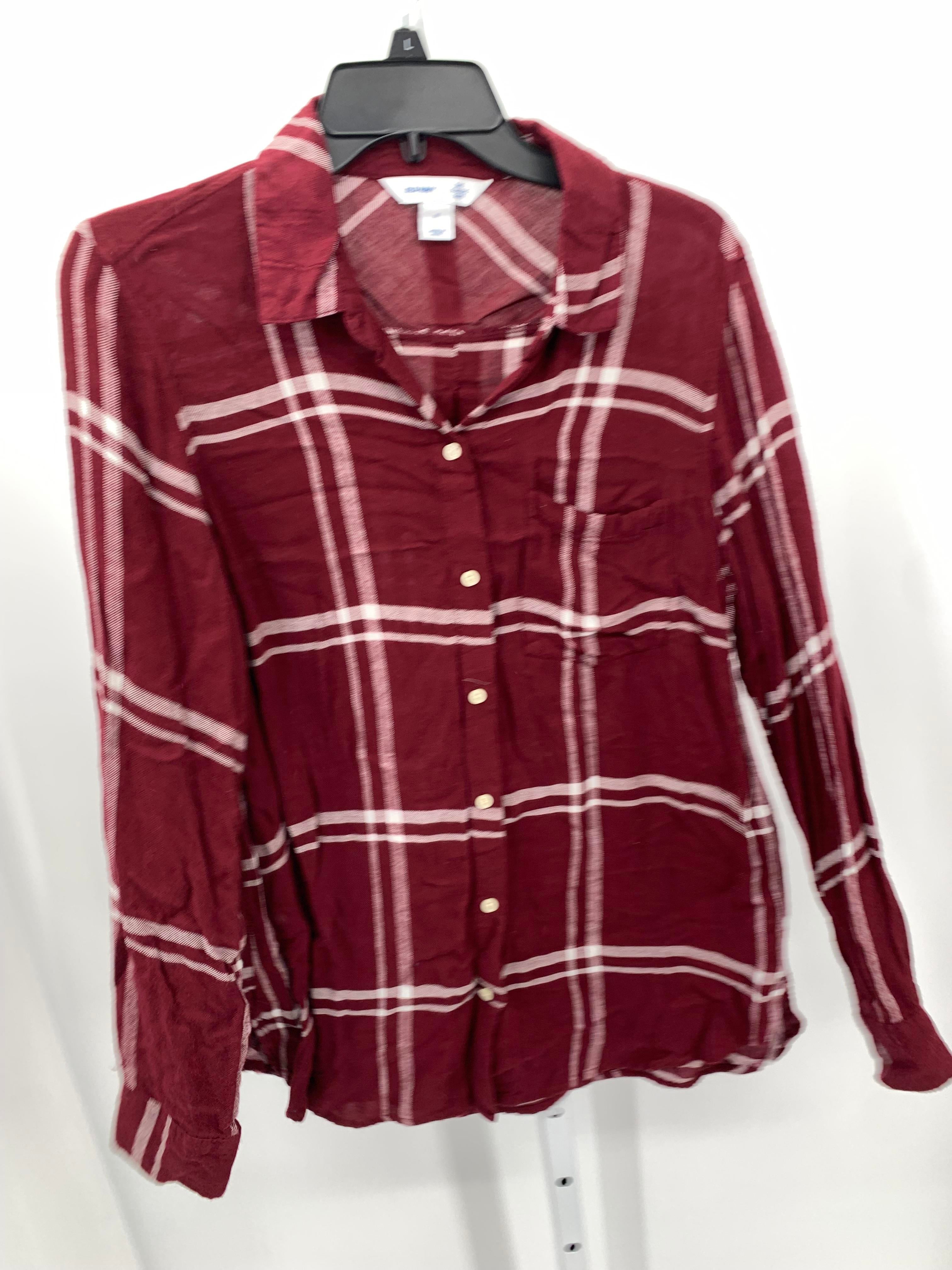 Old Navy Size Medium Misses Long Sleeve Shirt