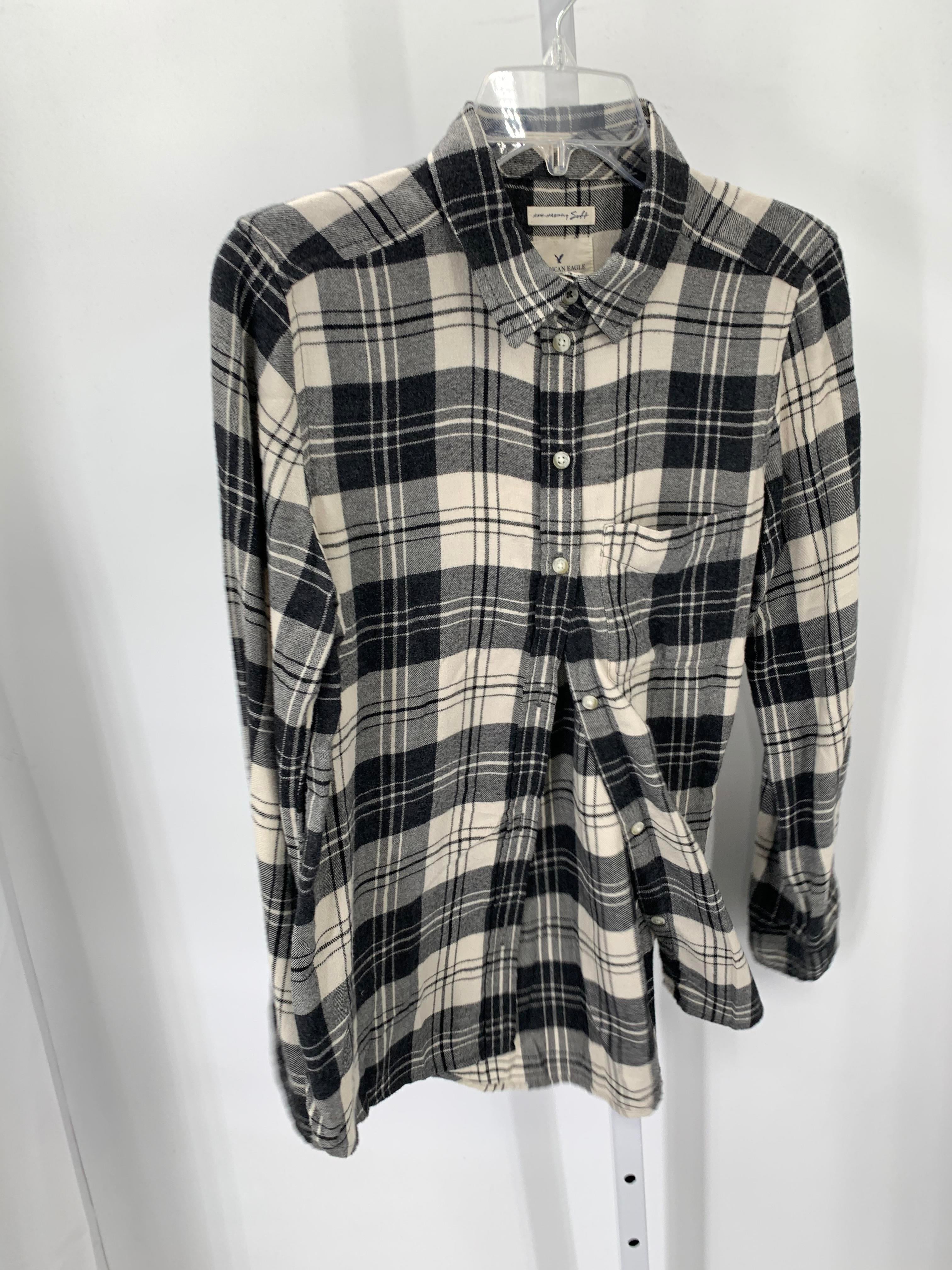 American Eagle Size Small Juniors Long Sleeve Shirt